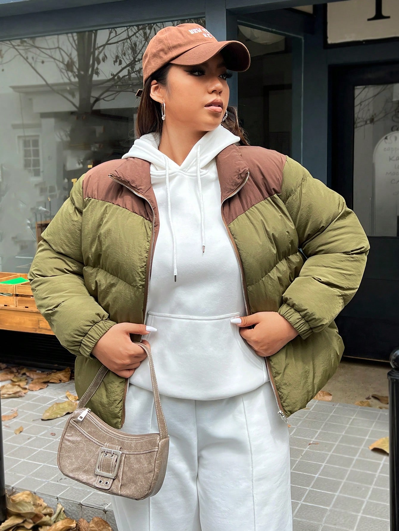 In Casual Plus Size Winter Coats