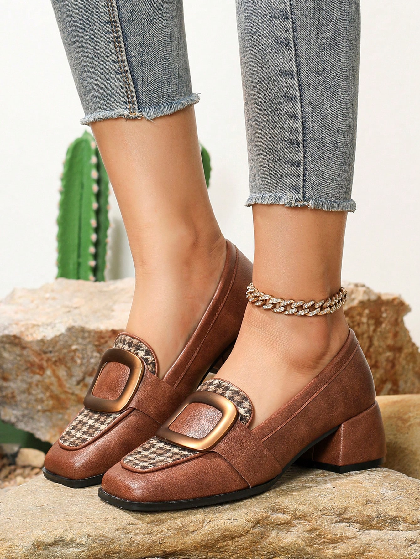 In Brown Women Pumps