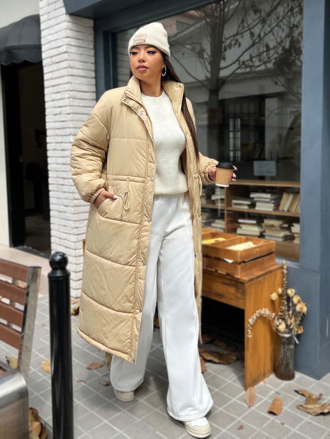 In Casual Plus Size Winter Coats