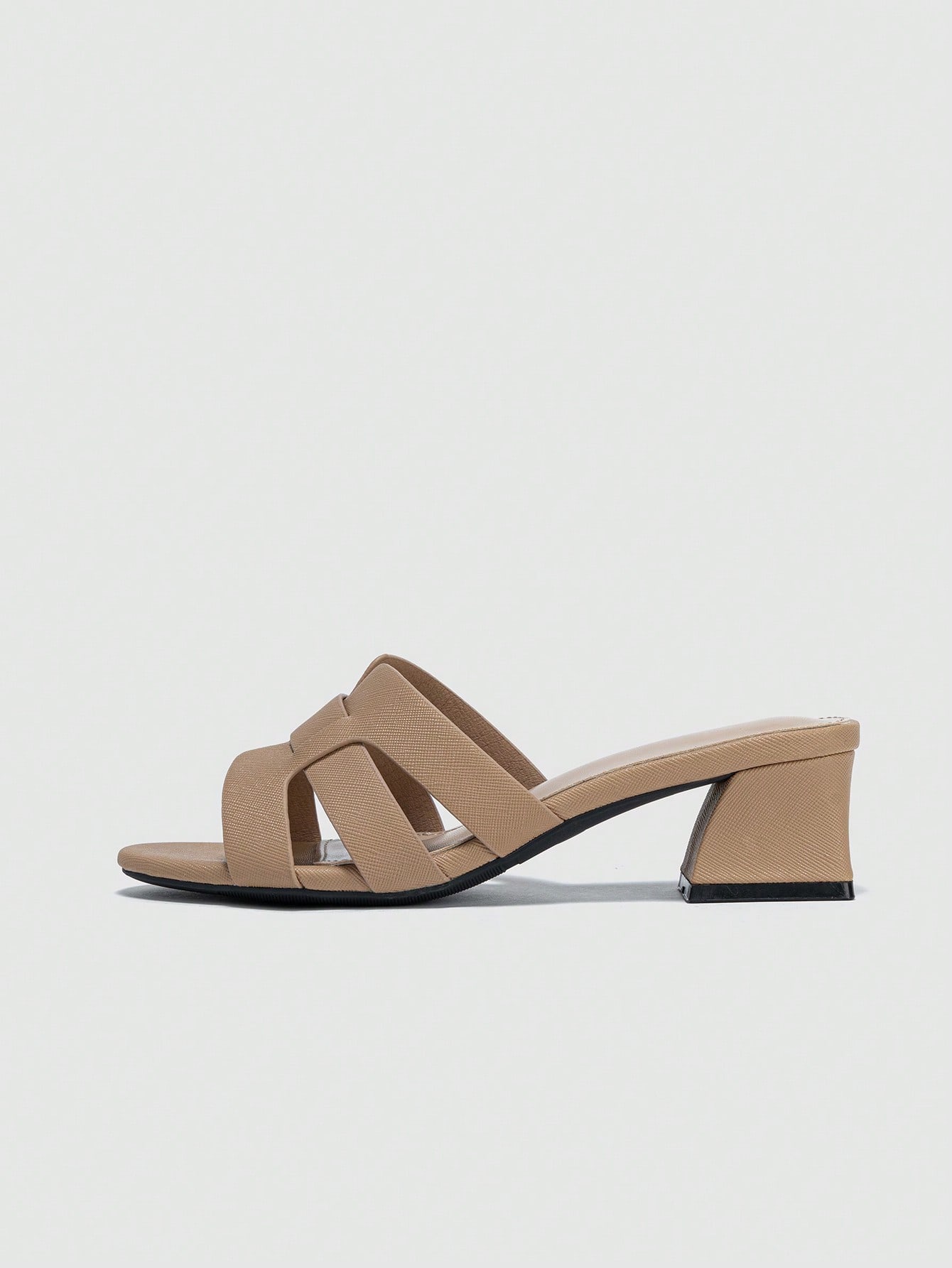 In Khaki Women Heeled Sandals