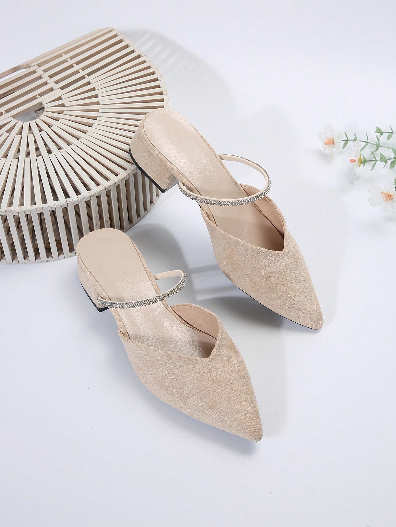 In Beige Women Flats