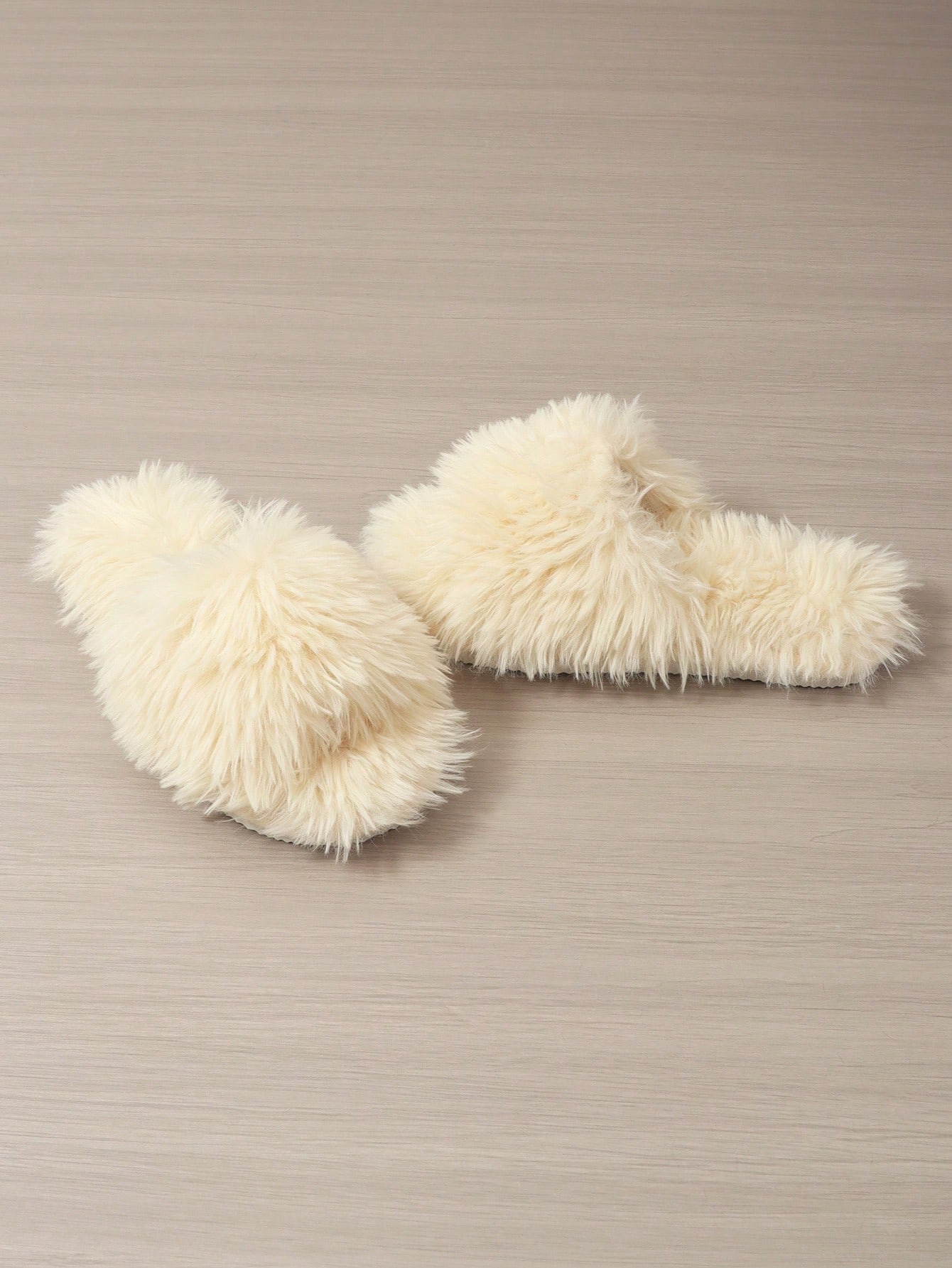 In Beige Women Home Slippers