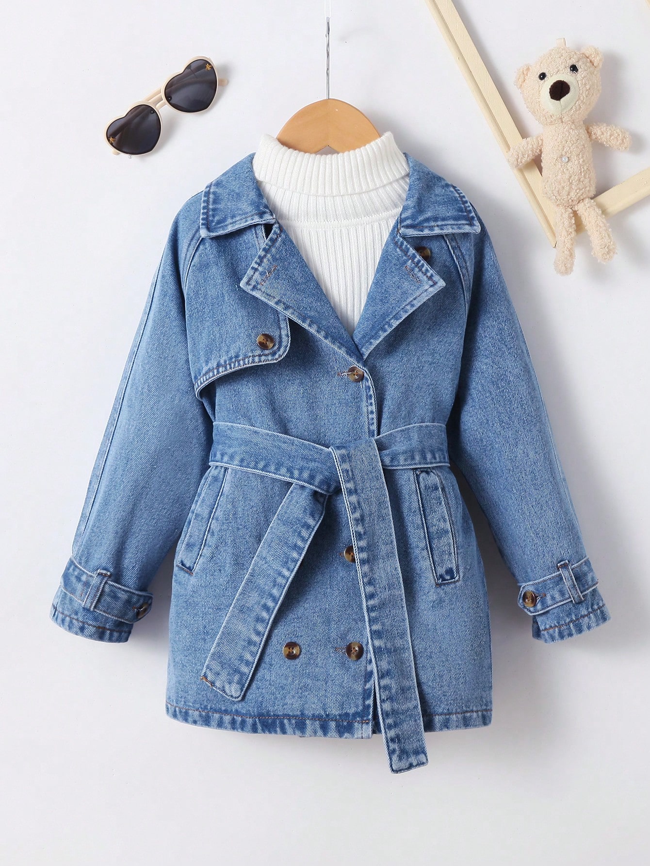 Young Girls Denim Jackets & Coats