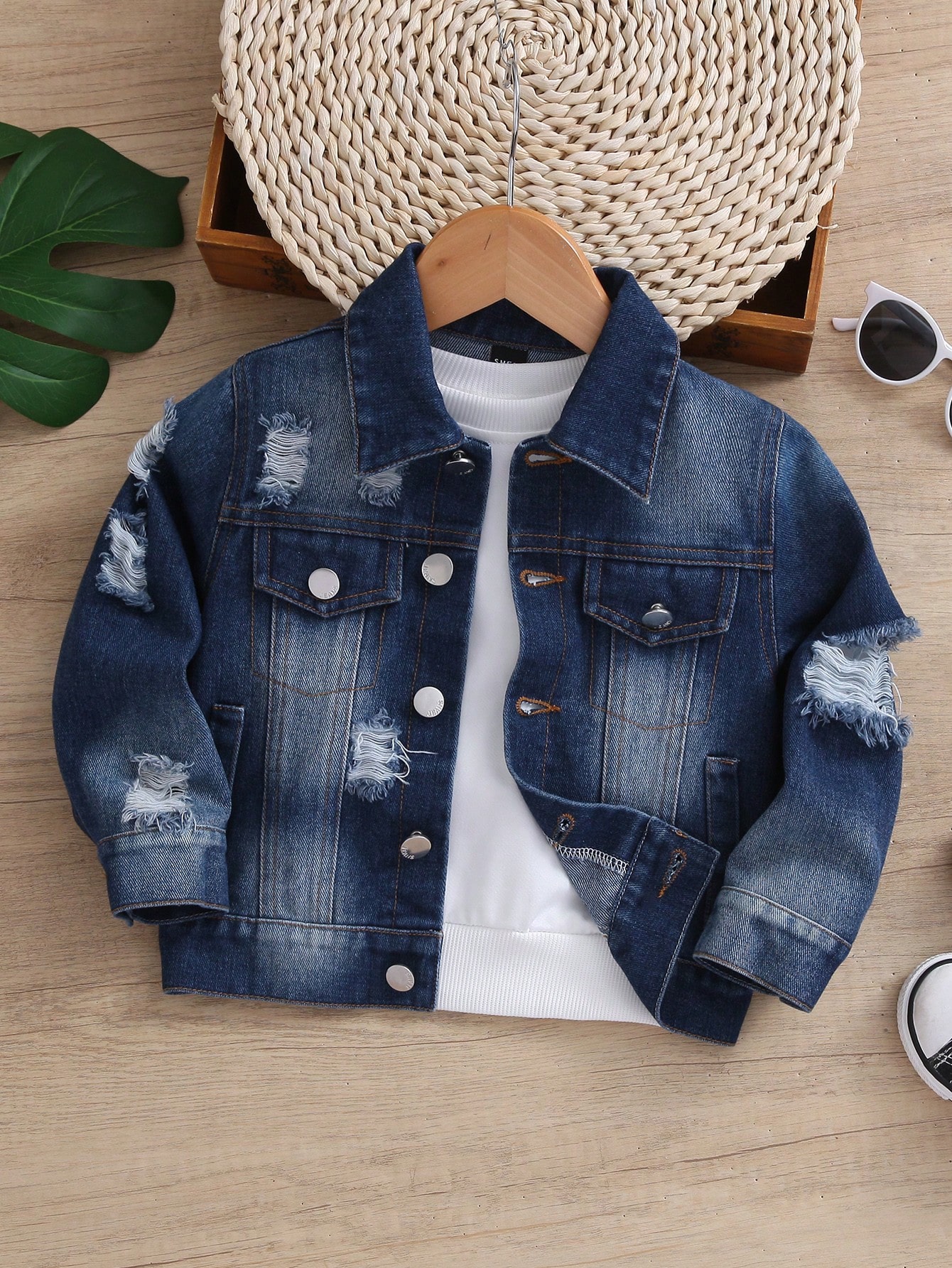 Young Boys Denim Jackets & Coats