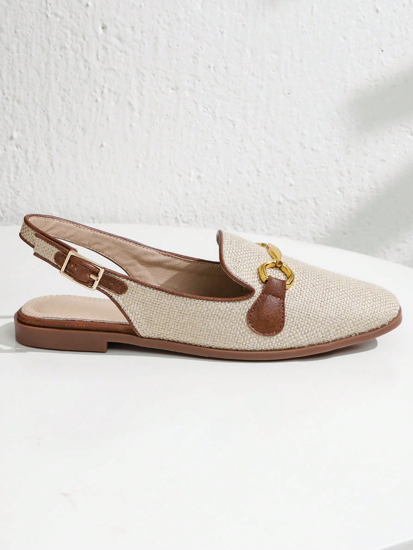 In Apricot Women Flats