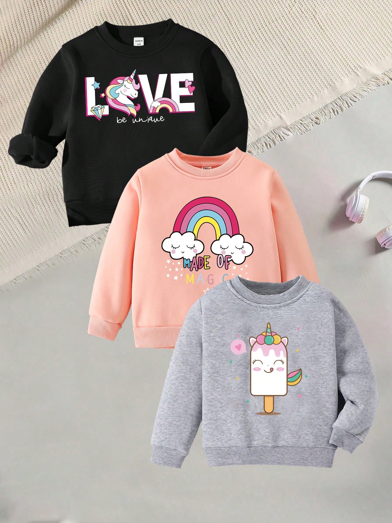 Young Girls Sweatshirts