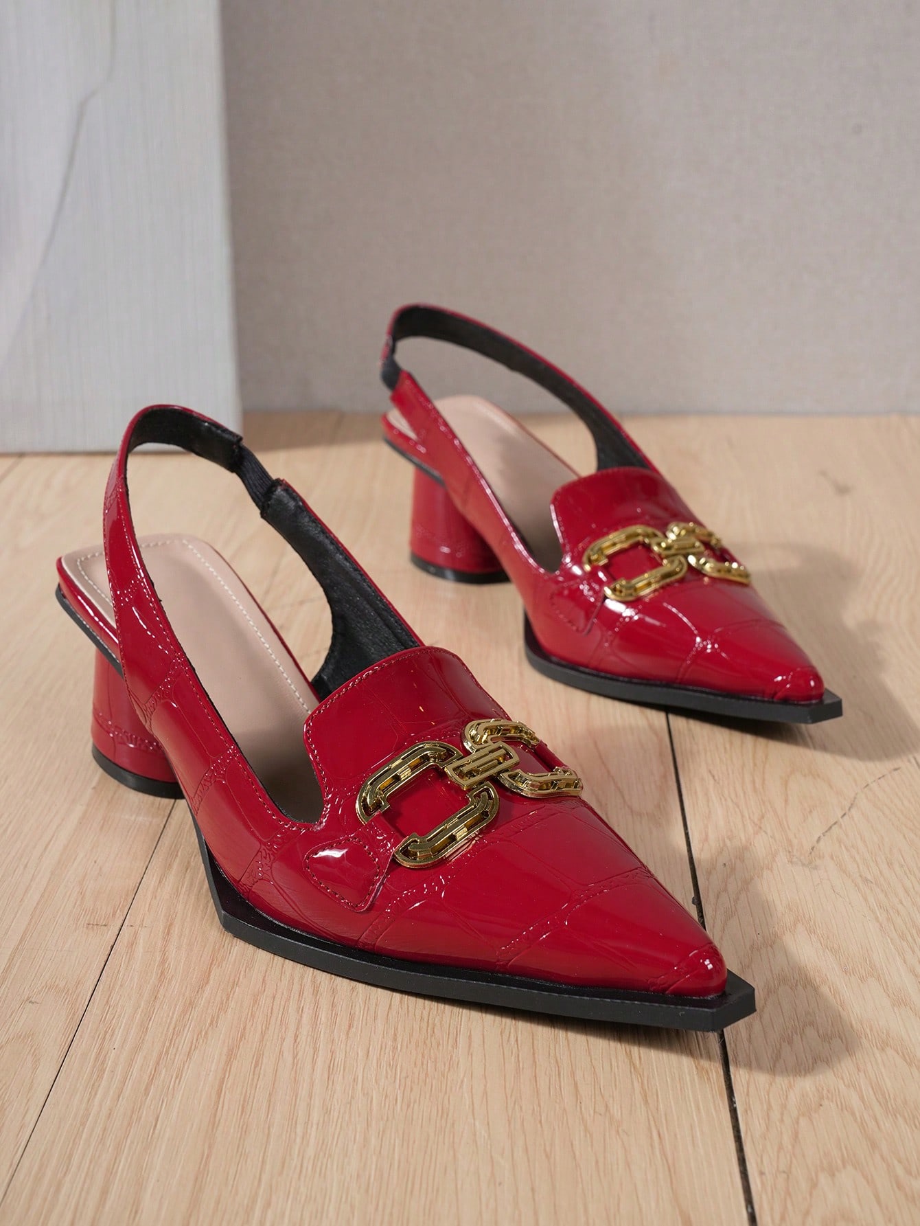 In Red Women Pumps