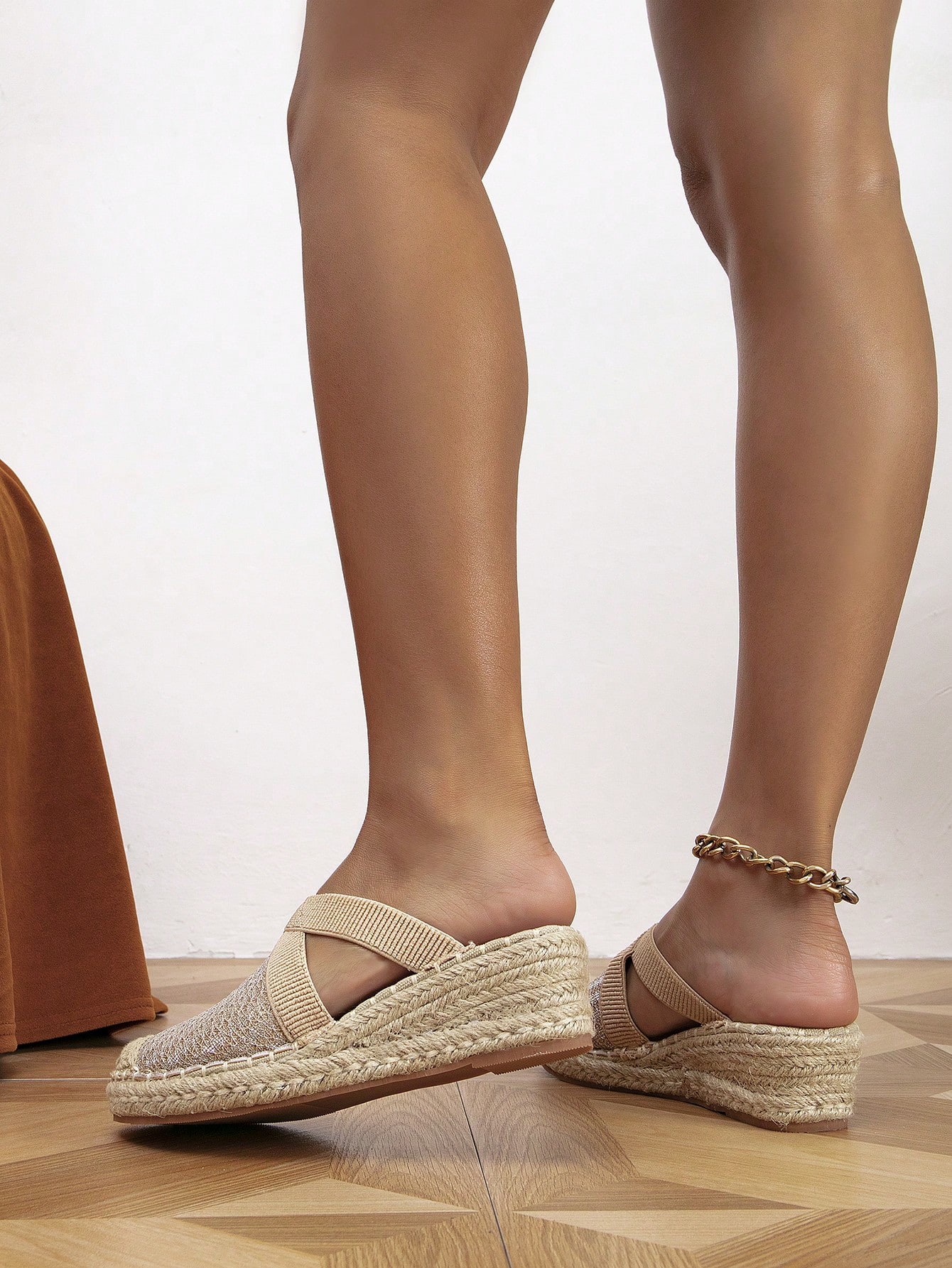 In Gold Women Wedges & Flatform