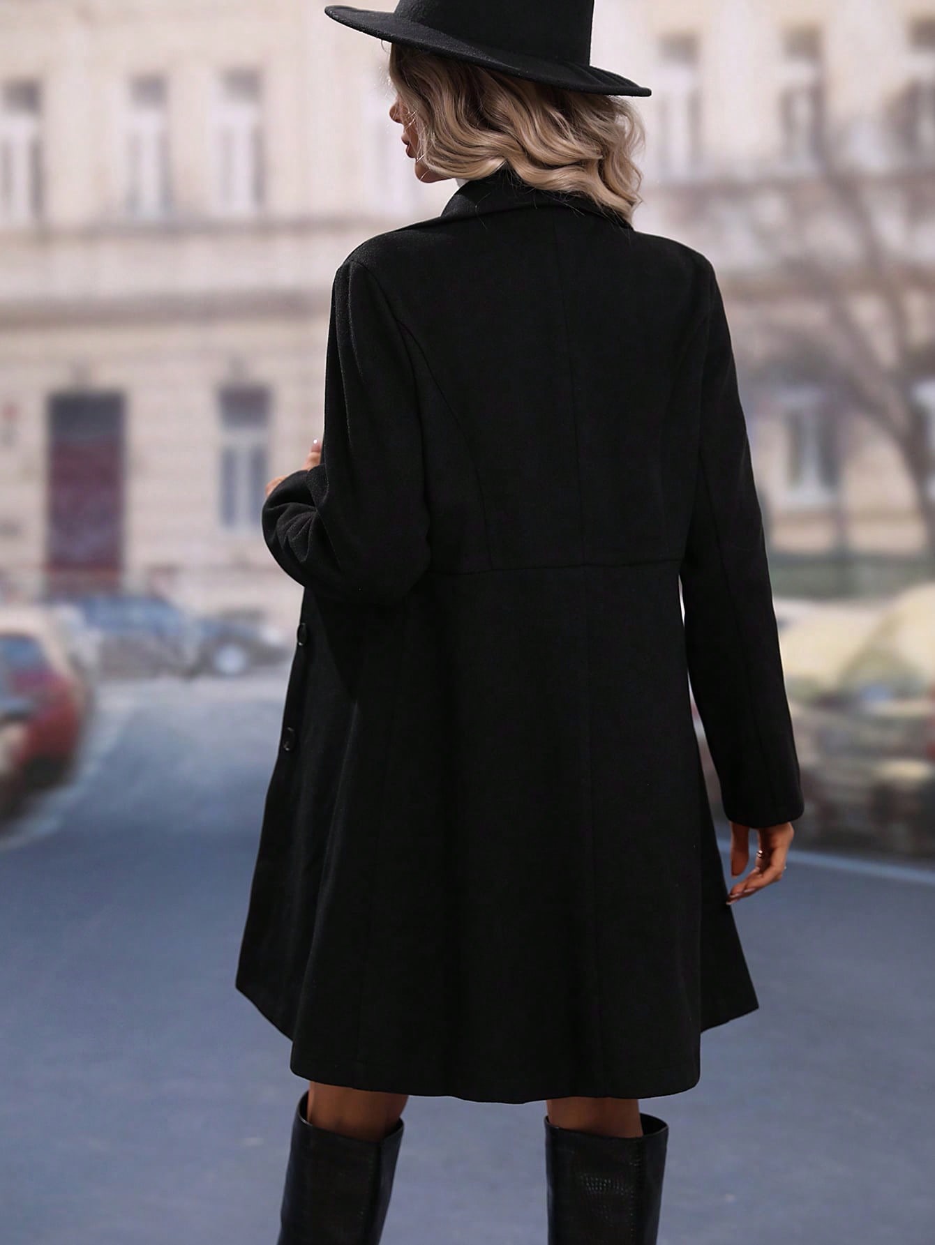 In Black Women Overcoats