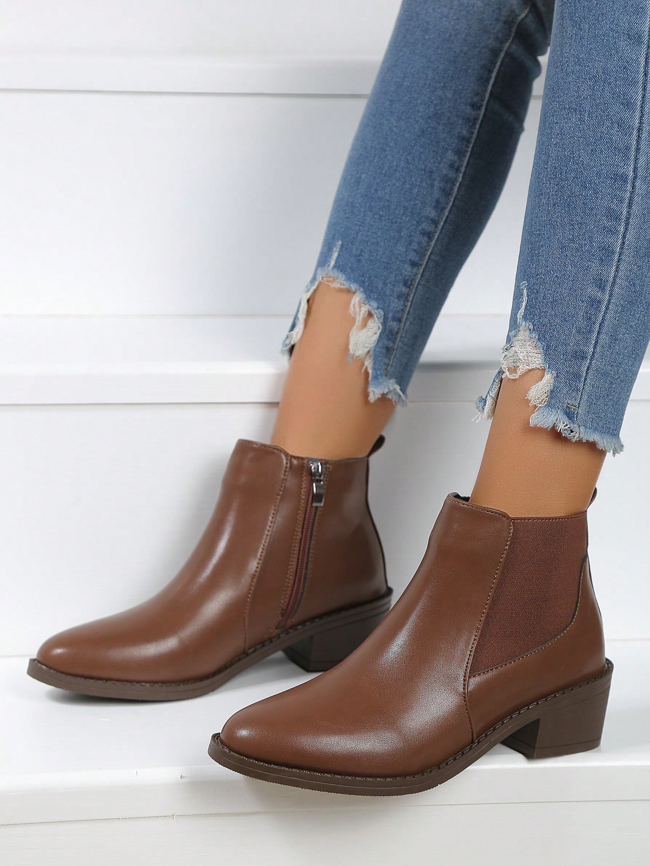 In Brown Women Ankle Boots & Booties