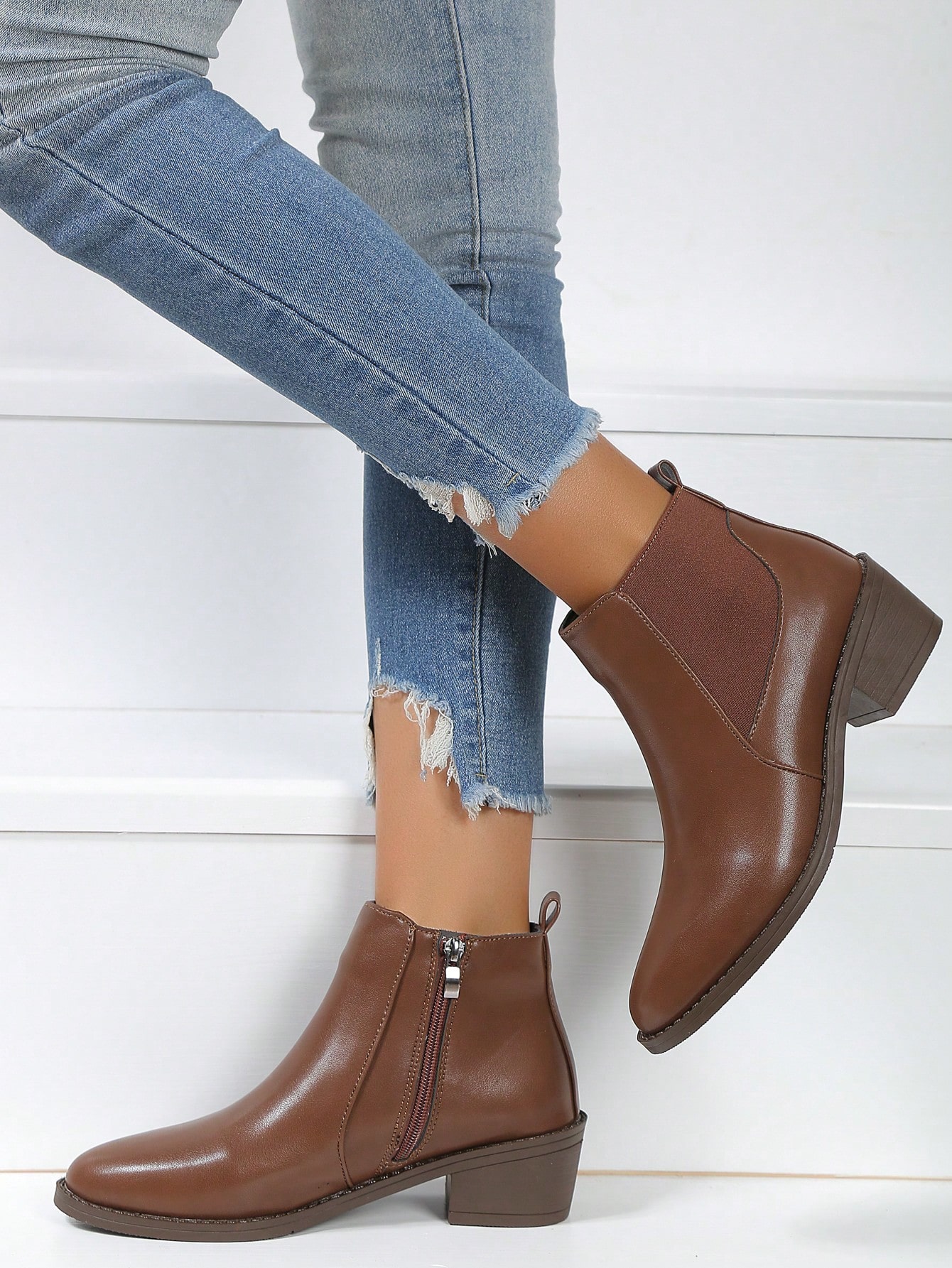 In Brown Women Ankle Boots & Booties