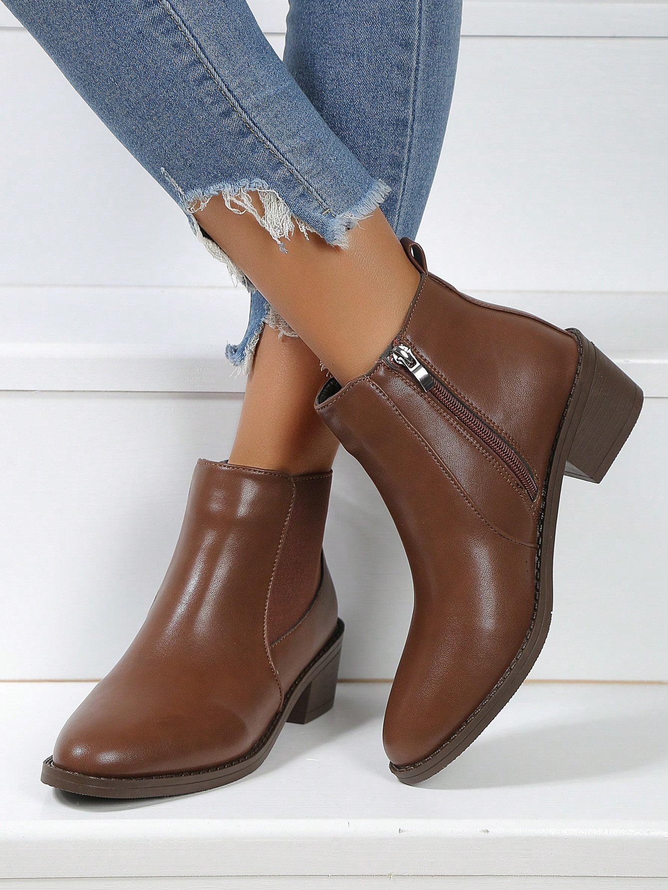 In Brown Women Ankle Boots & Booties