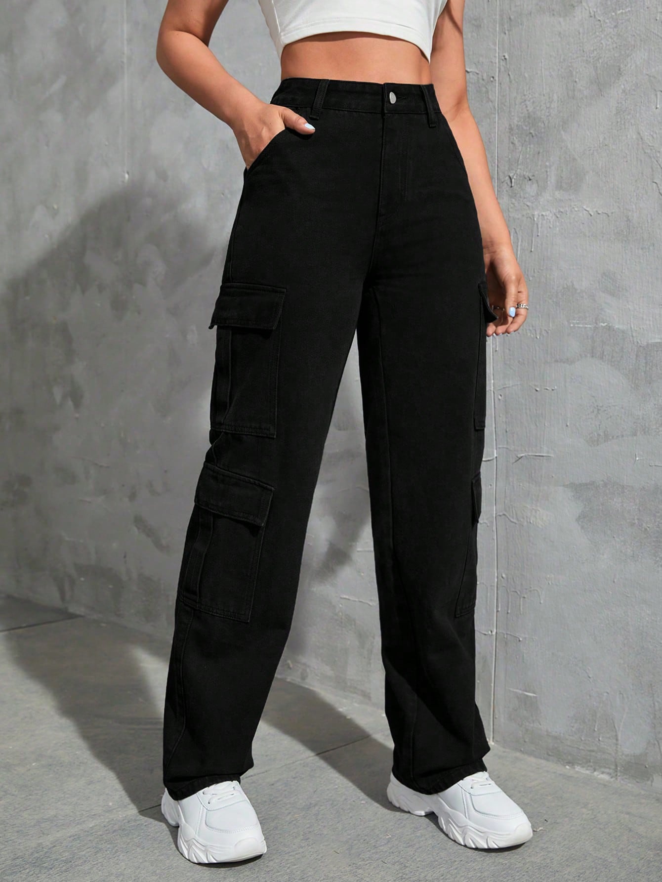 In Black Women Denim