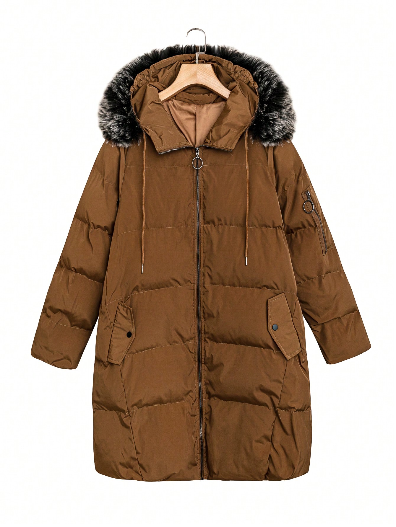 In Casual Plus Size Winter Coats