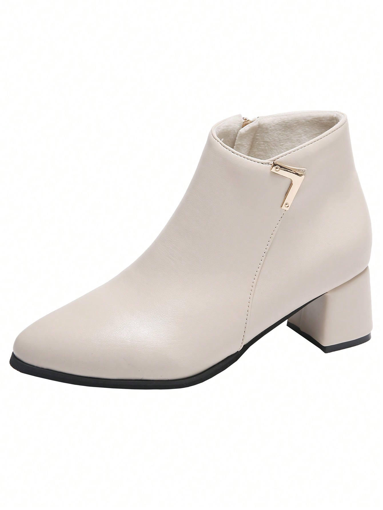 In Beige Women Fashion Boots