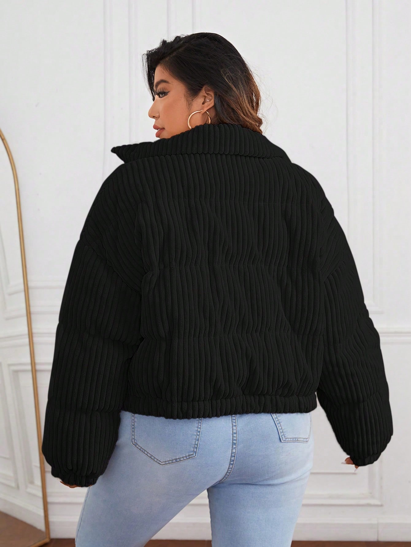 In Casual Plus Size Winter Coats