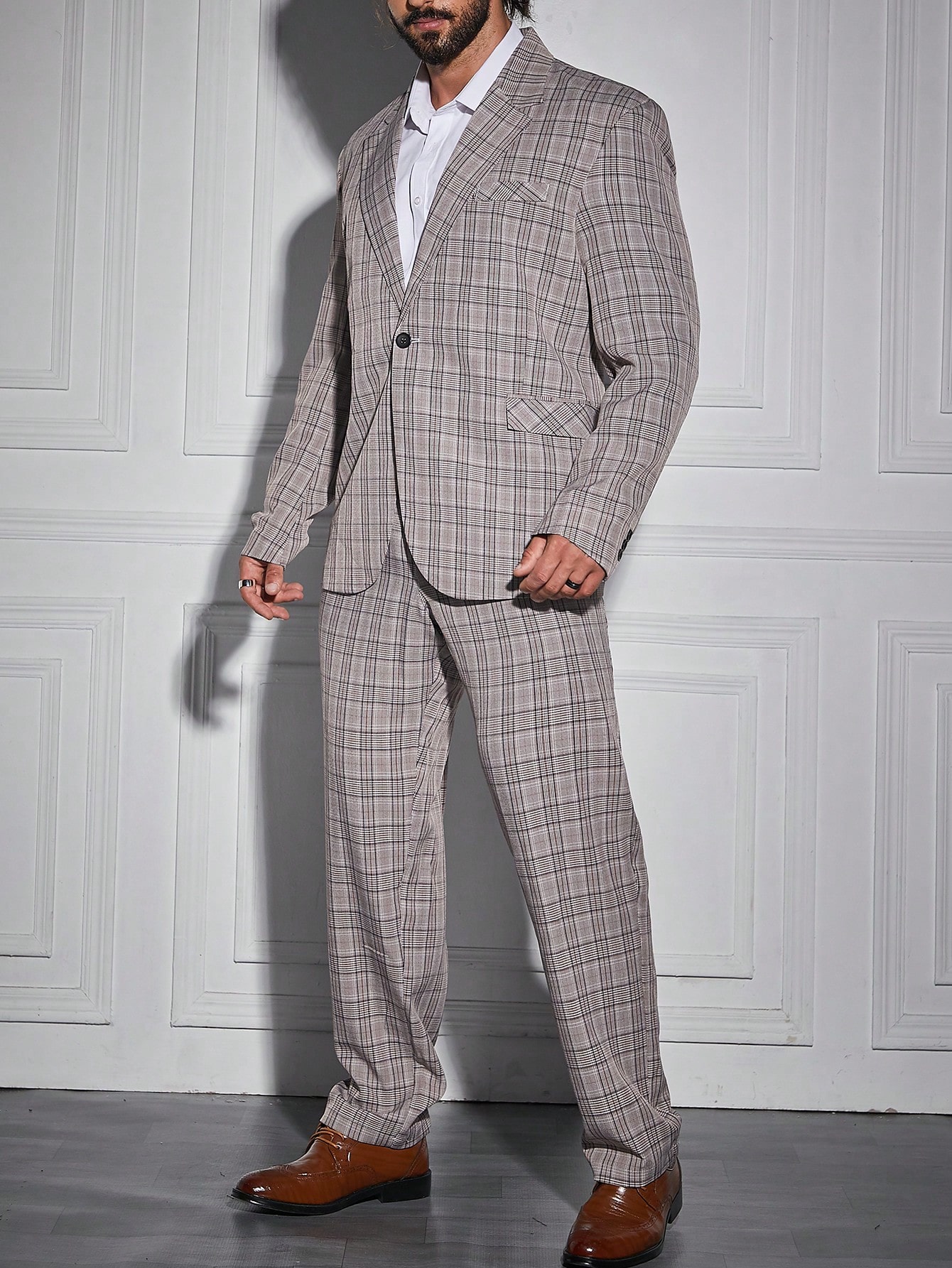 Men Plus Size Suits