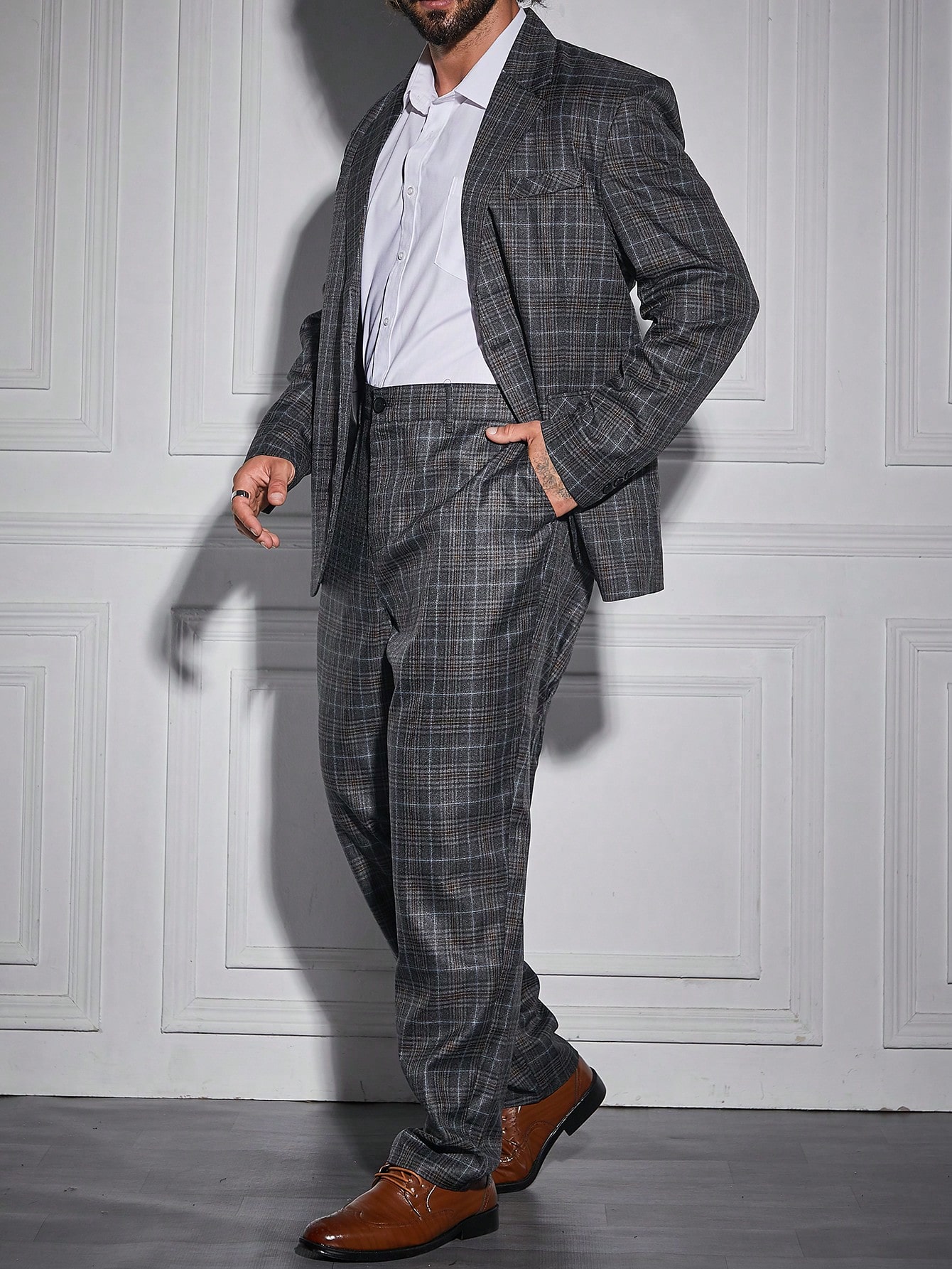 Men Plus Size Suits