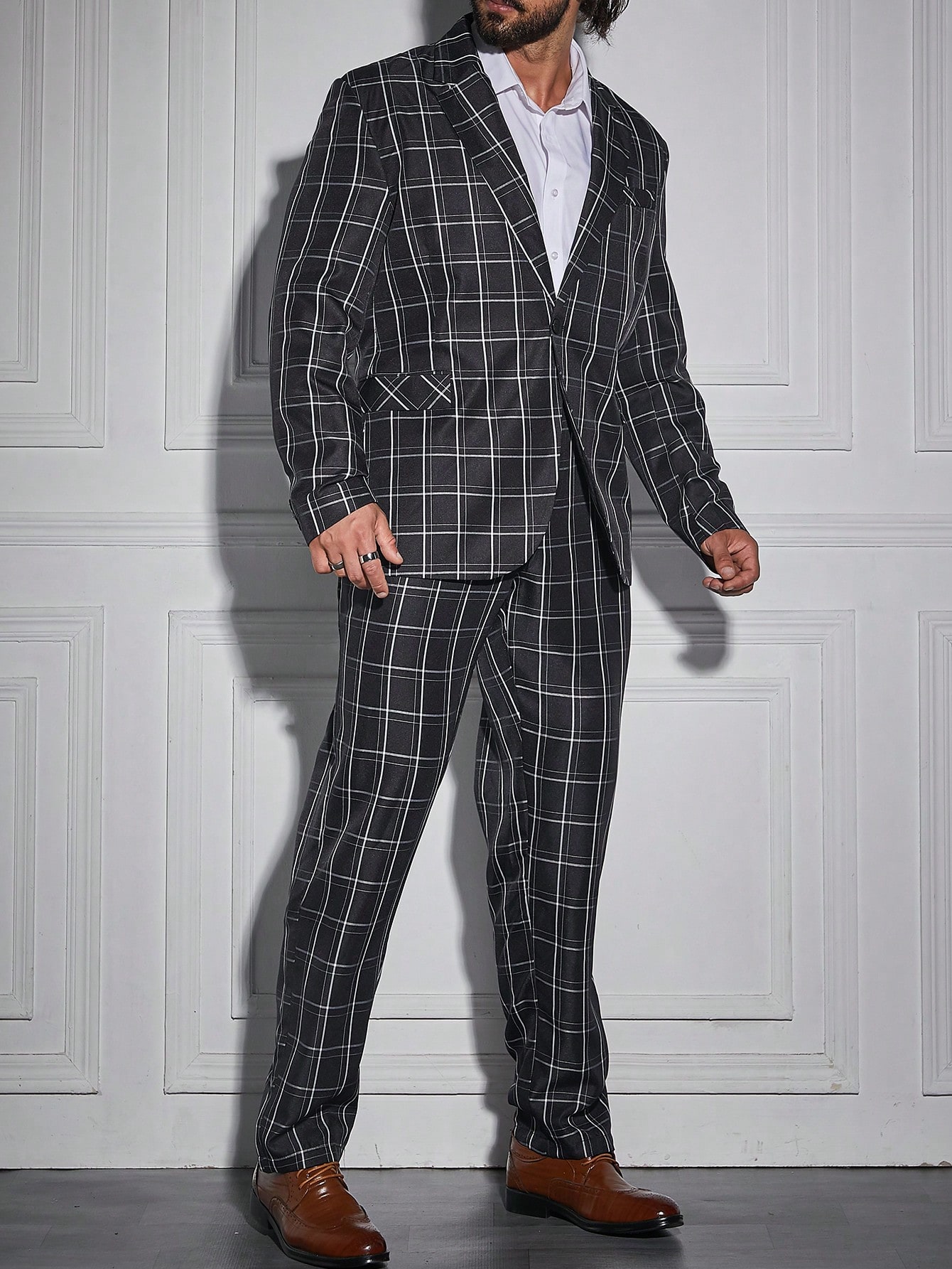 Men Plus Size Suits