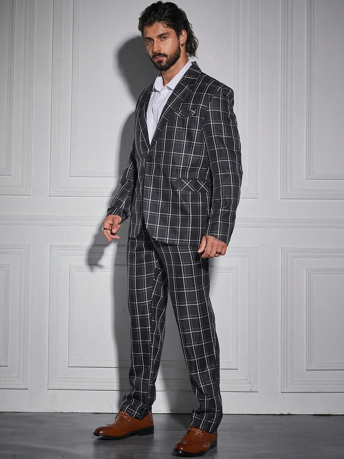 Men Plus Size Suits