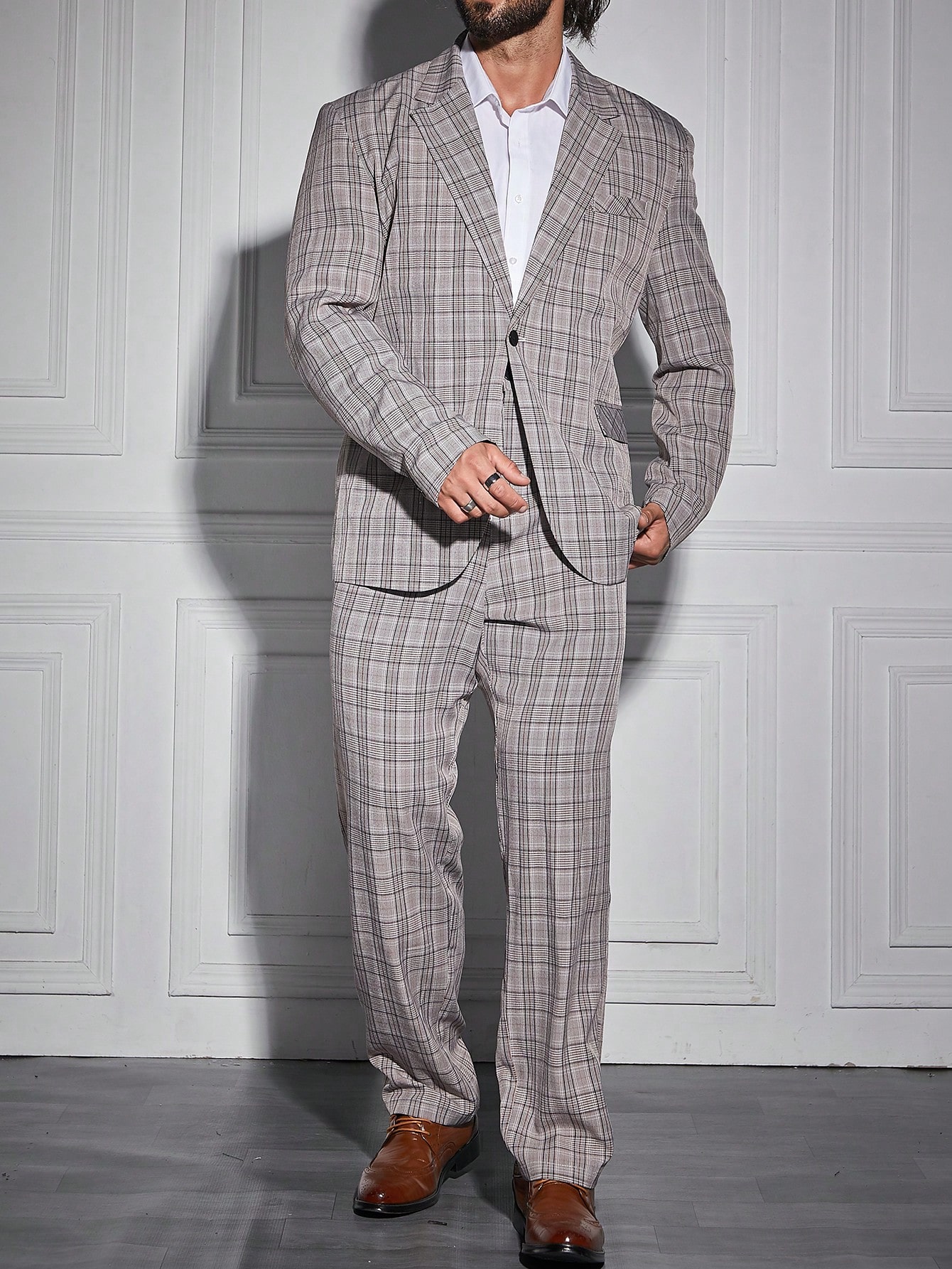 Men Plus Size Suits