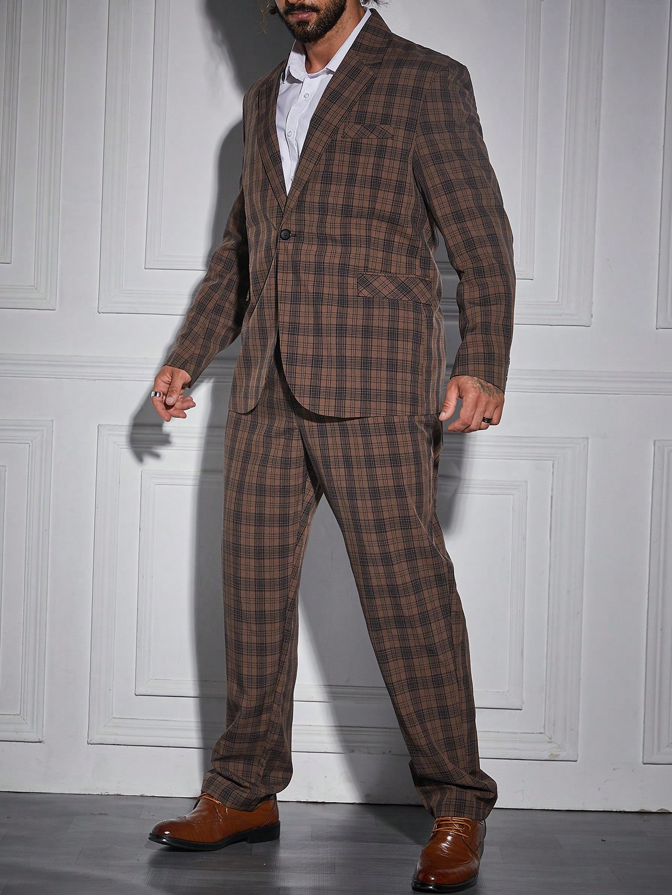 Men Plus Size Suits