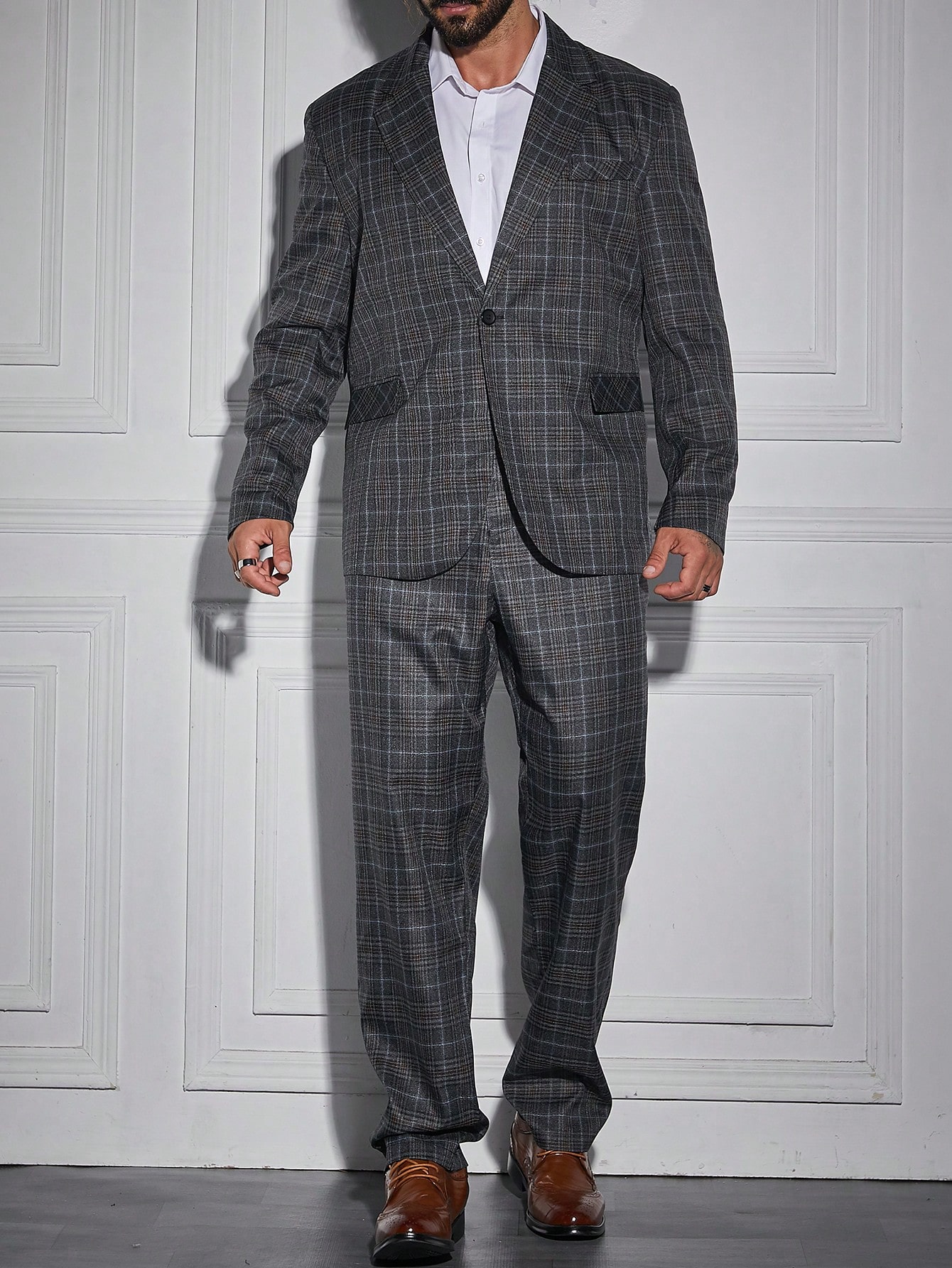 Men Plus Size Suits