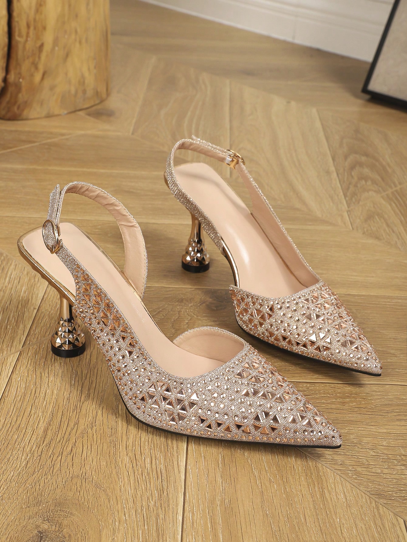 In Champagne Women Pumps