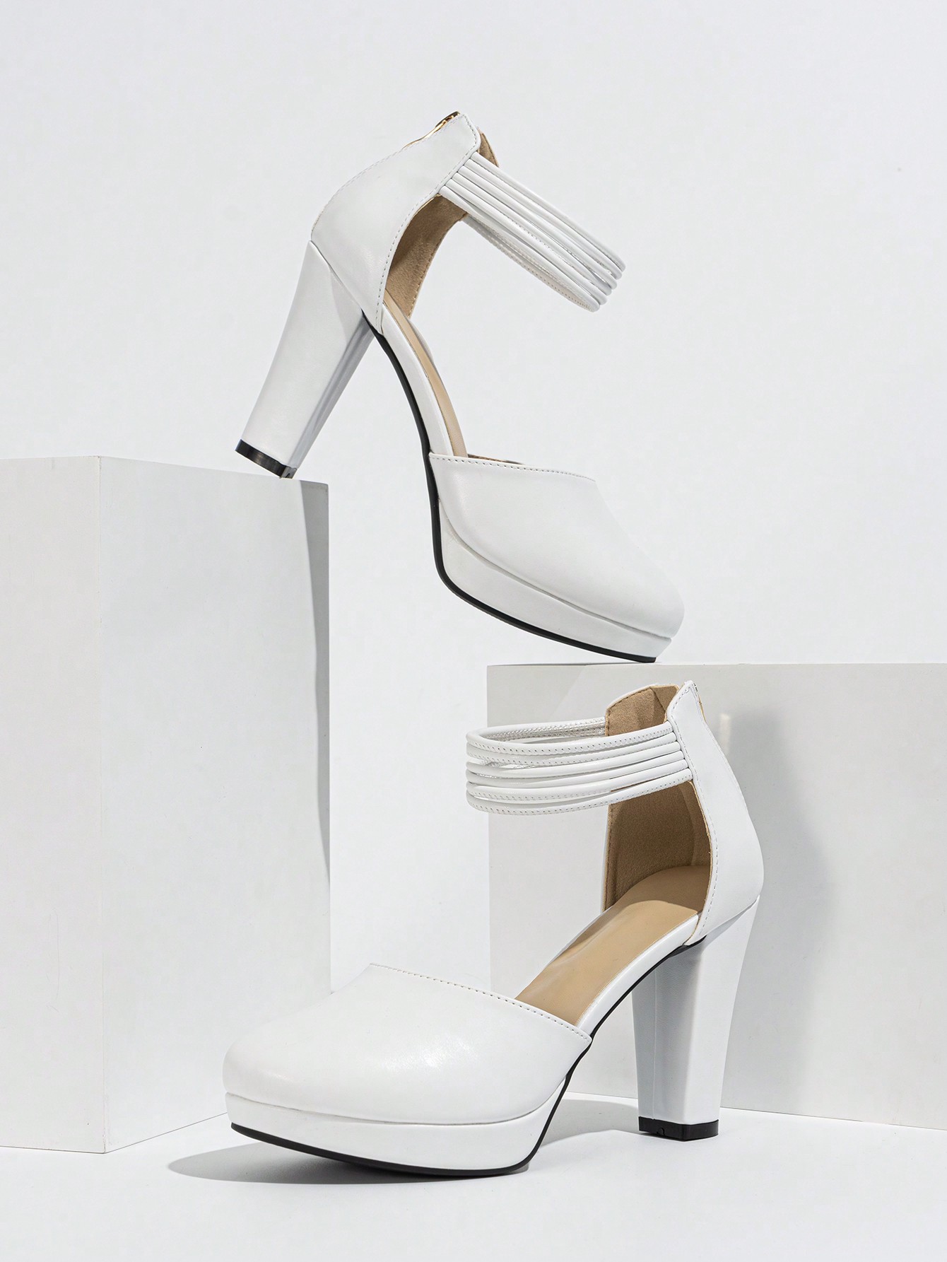 In White Women Pumps