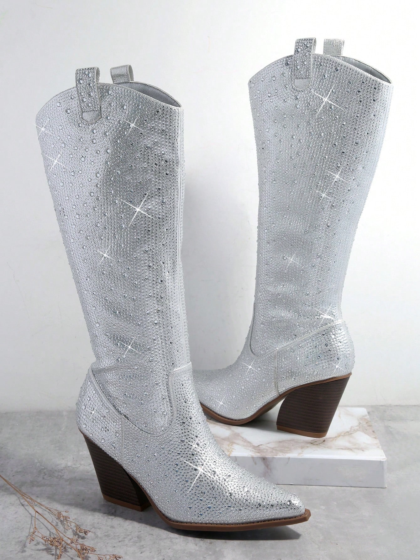 In Silver Women Ankle Boots & Booties