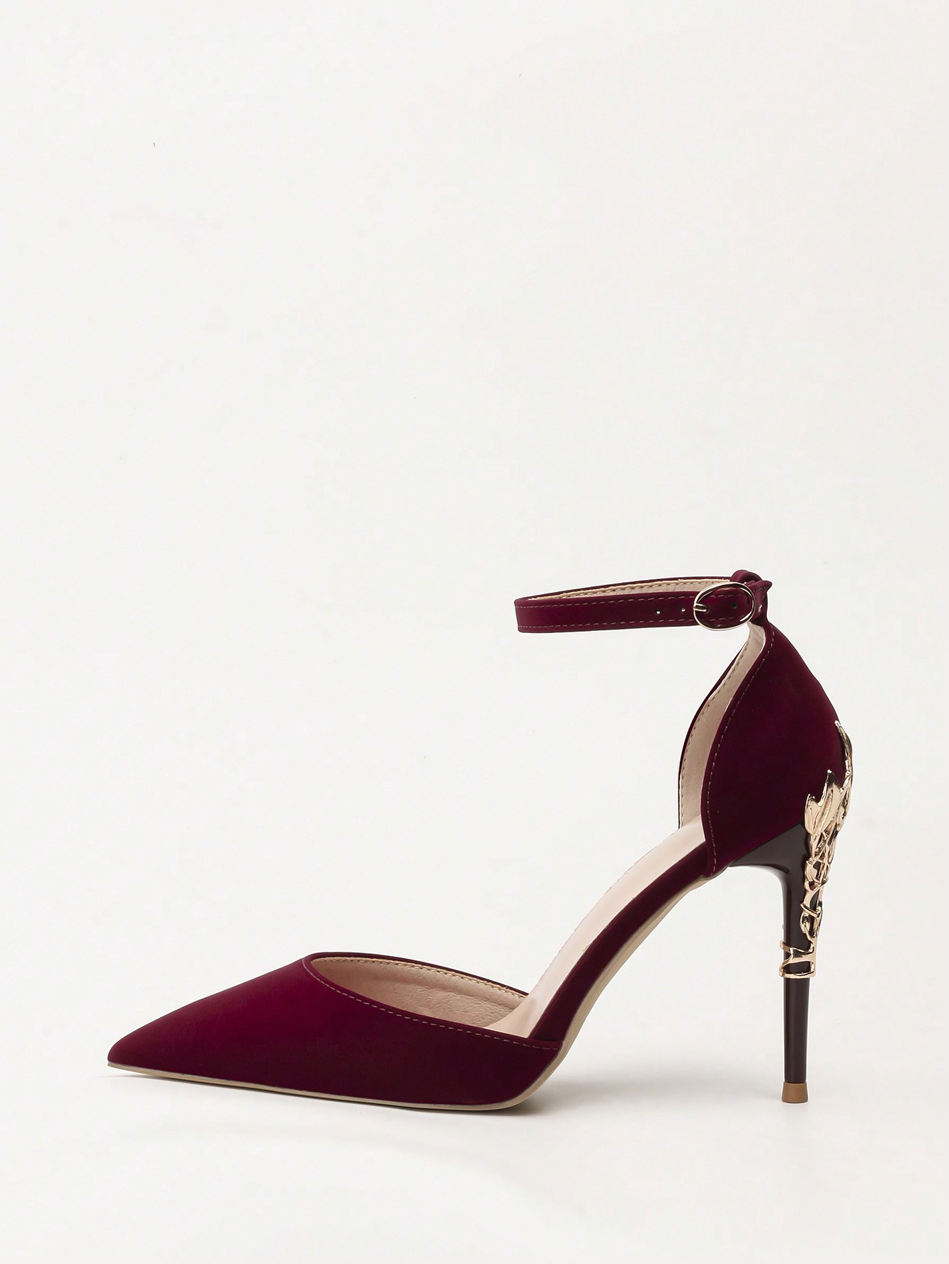 In Burgundy Women Pumps