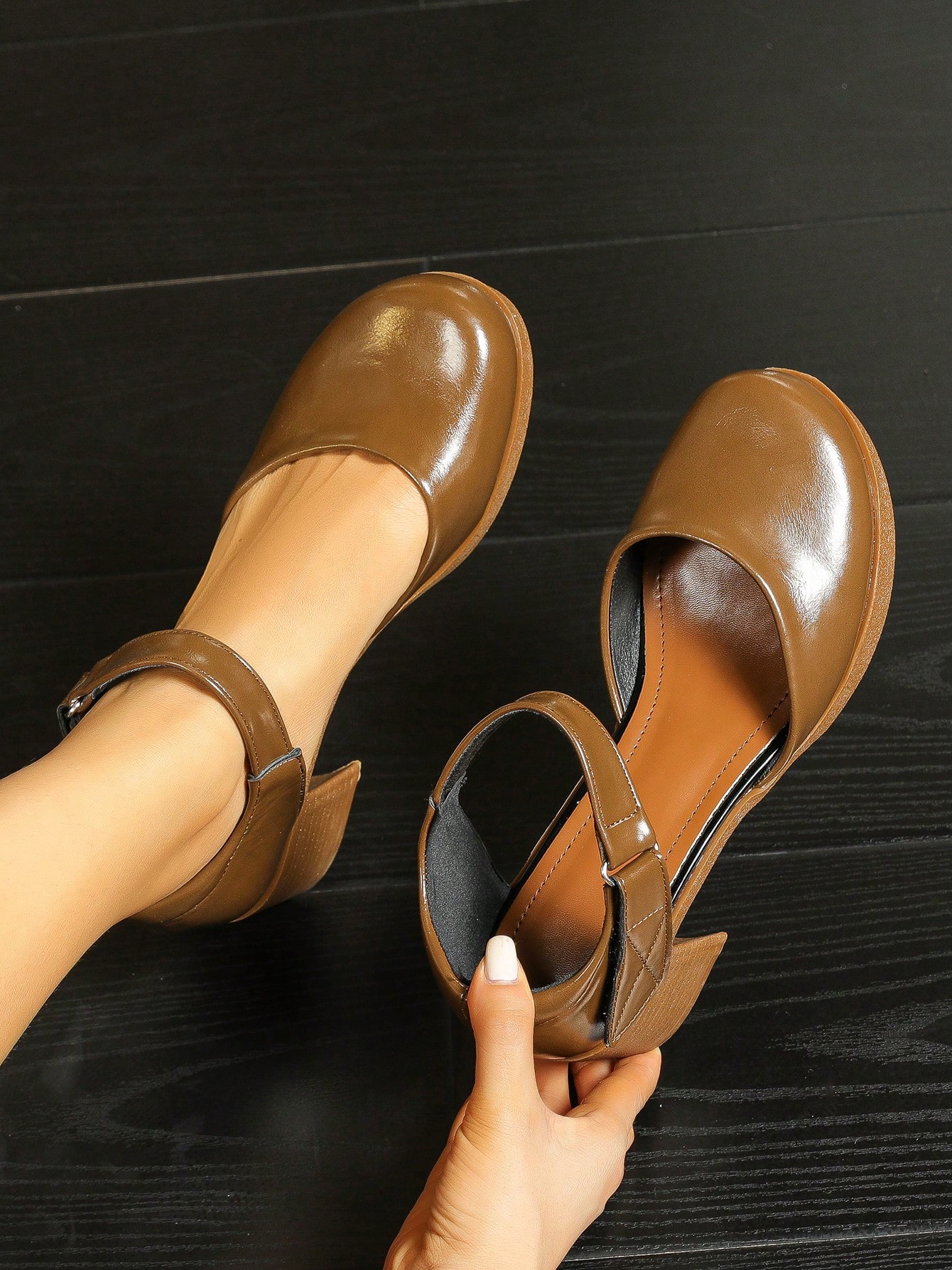 In Brown Women Pumps