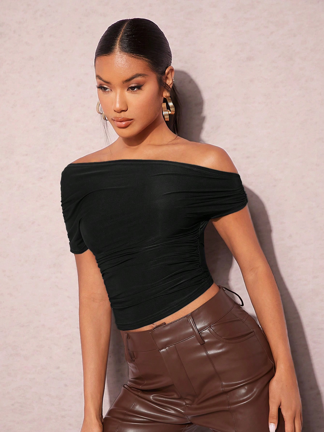 In Black Women Tops