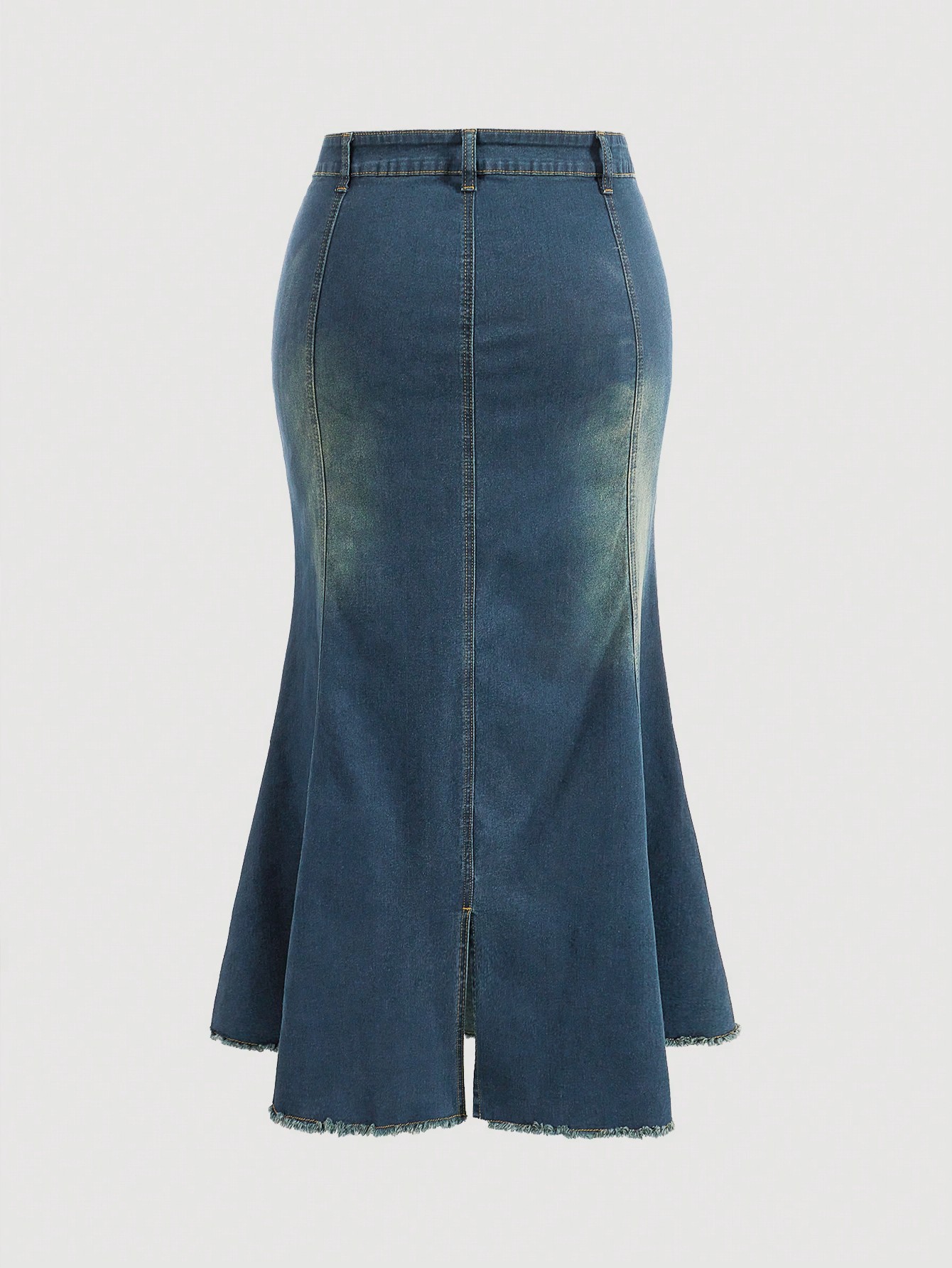 Plus Size Denim Skirts