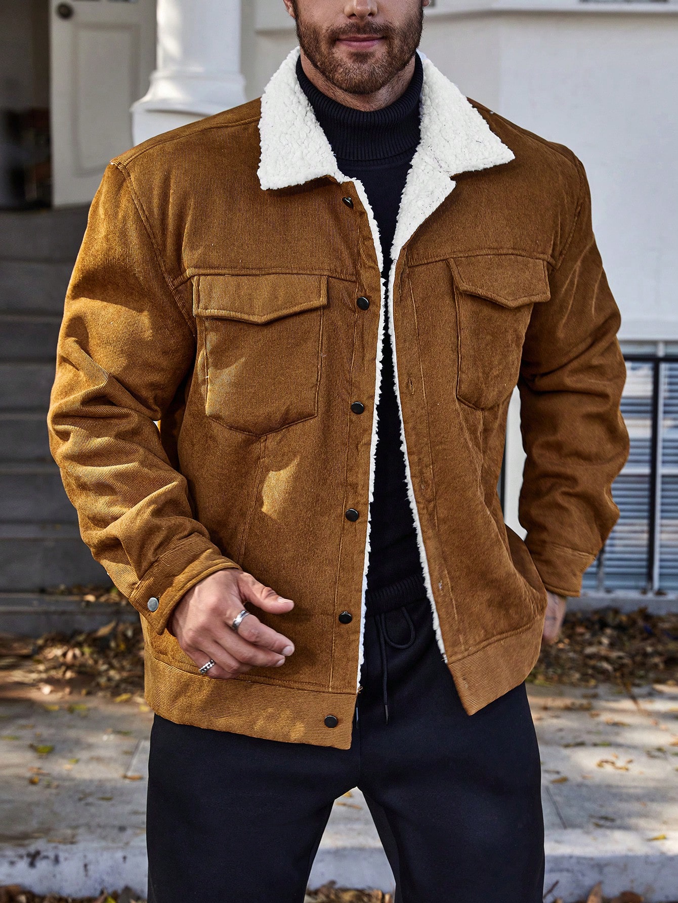 Men Plus Size Jackets & Coats