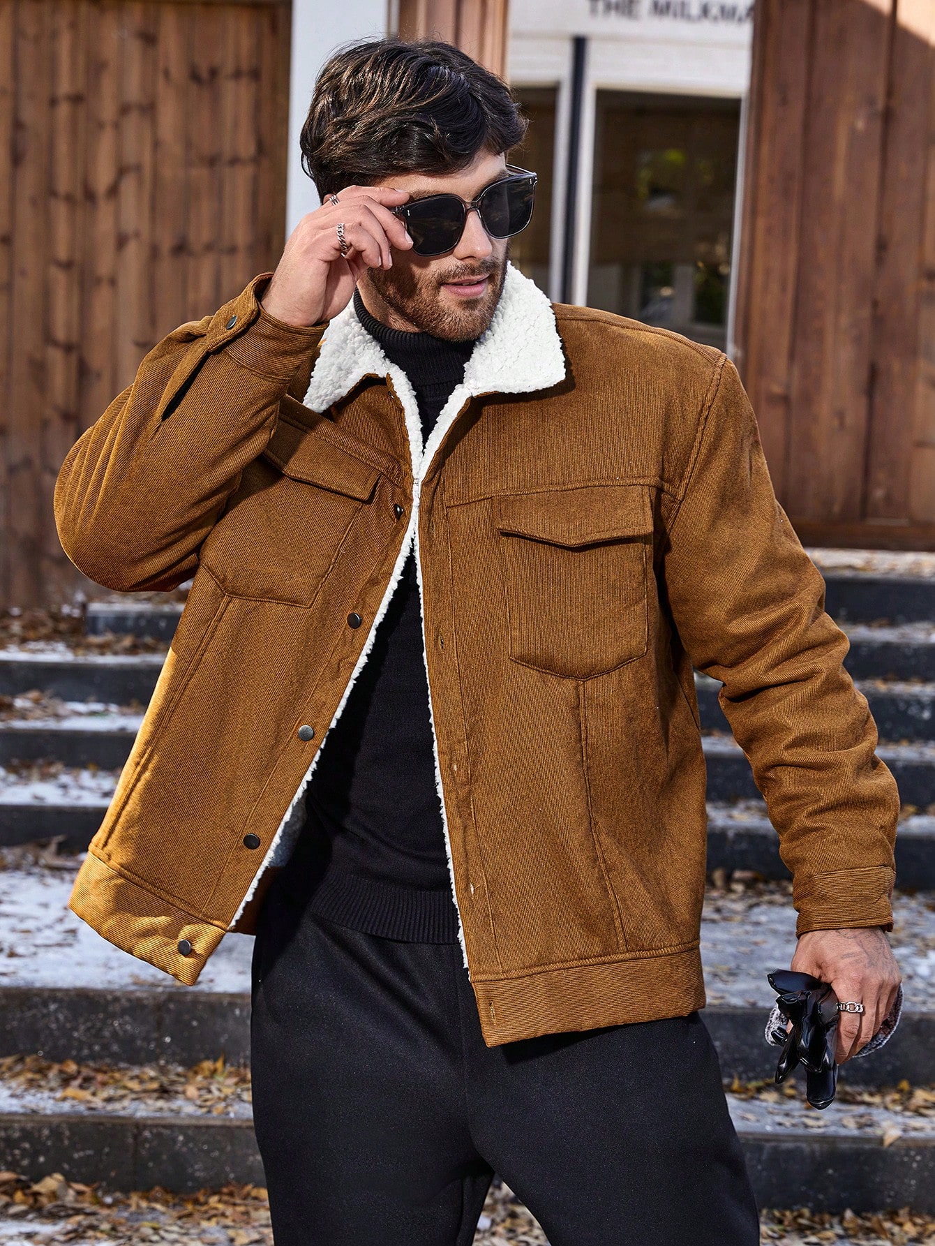 Men Plus Size Jackets & Coats