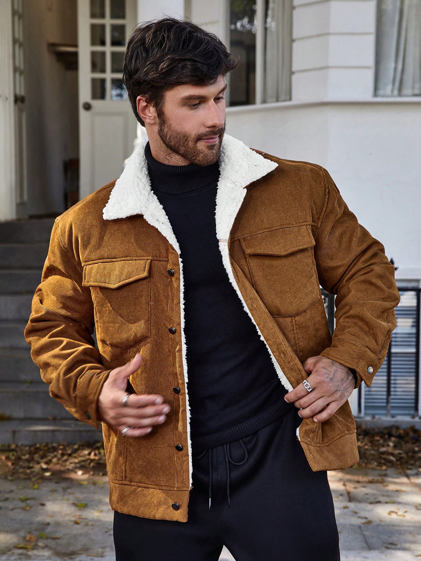 Men Plus Size Jackets & Coats