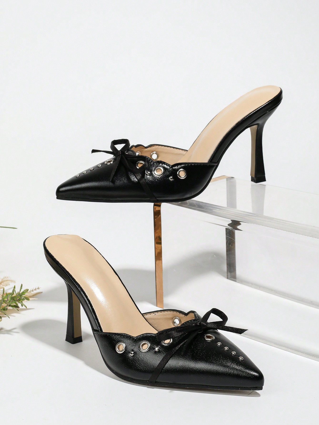 In Black Women Pumps