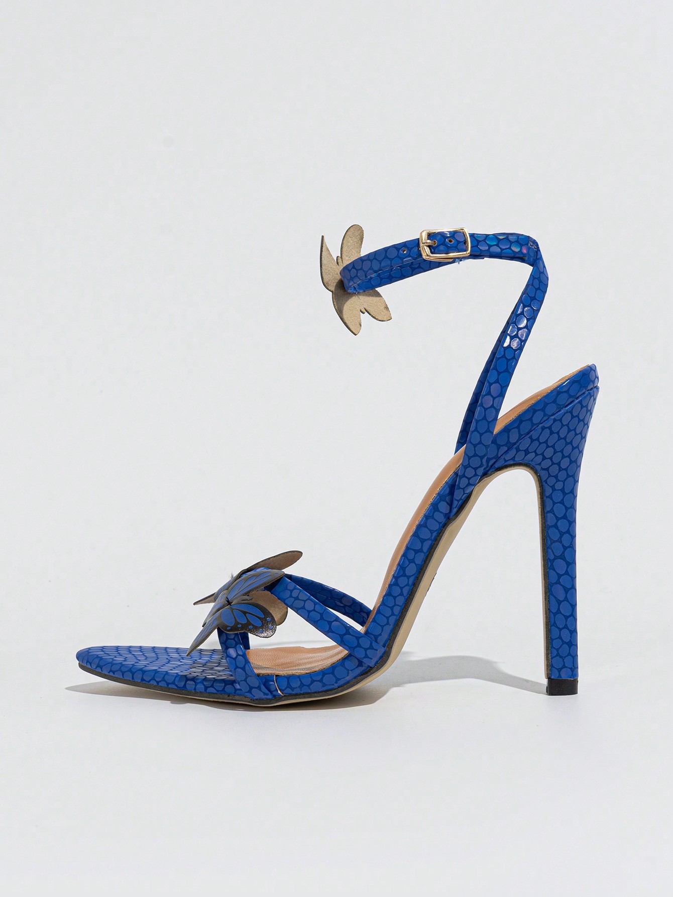 In Blue Women Heeled Sandals