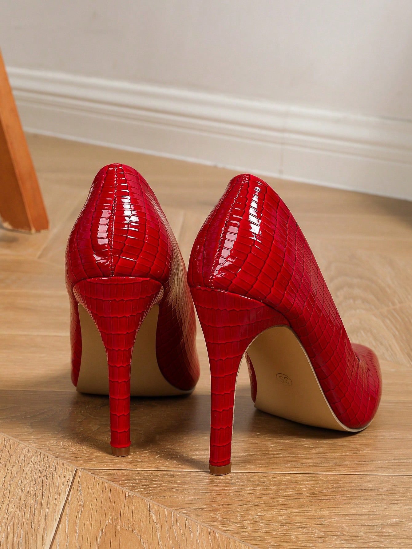 In Red Women Pumps