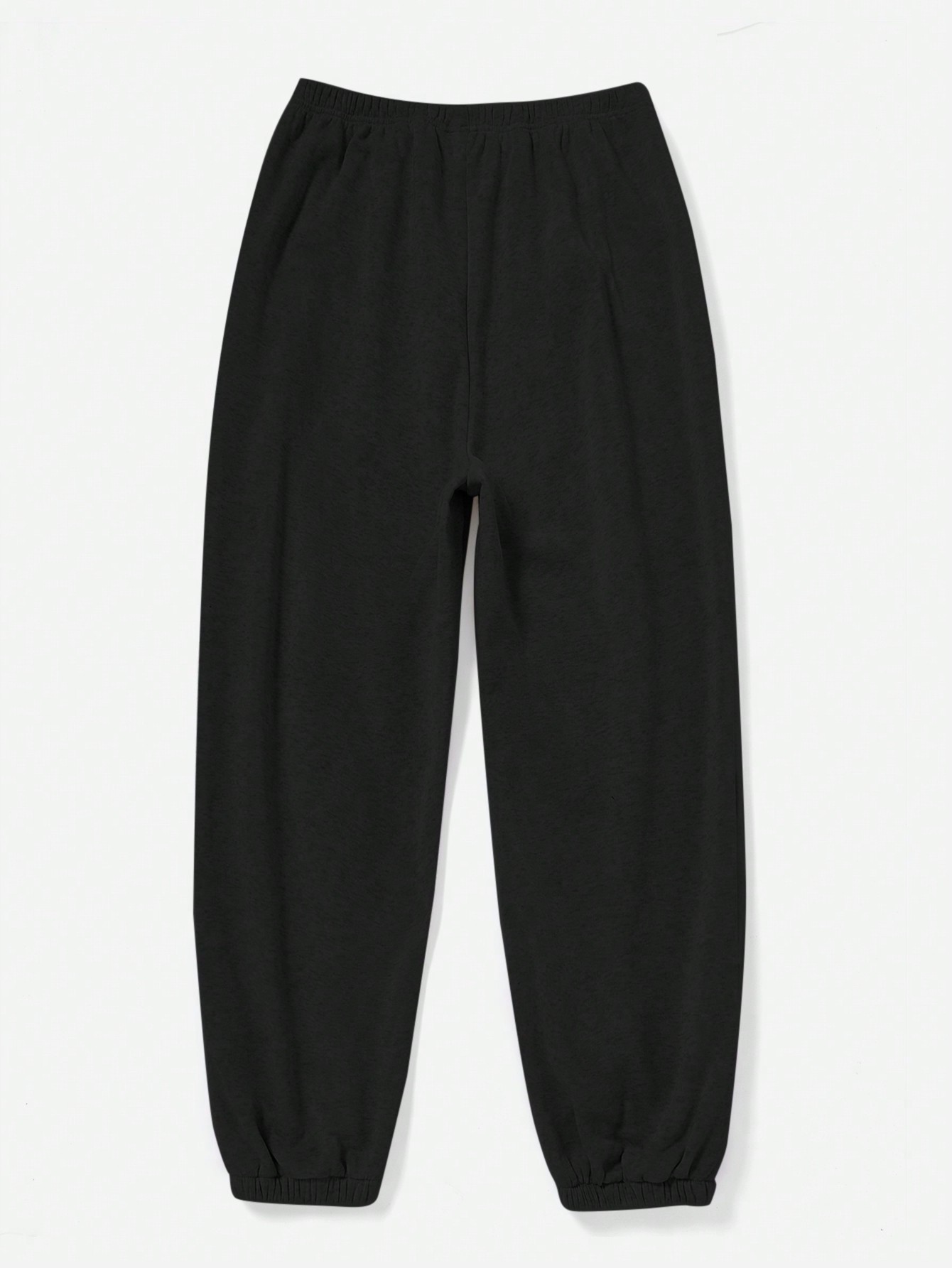 In Black Plus Size Sweatpants