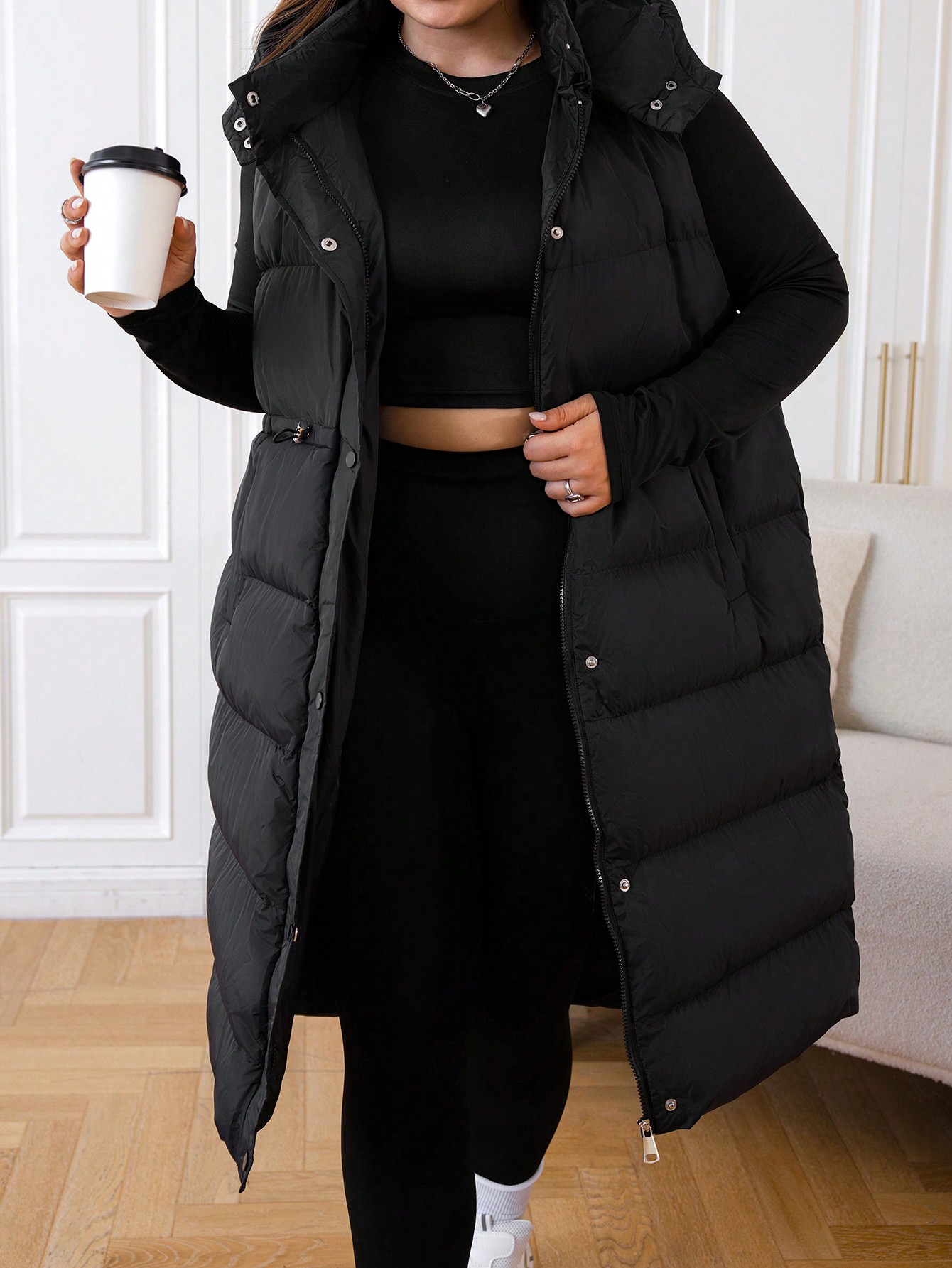 In Casual Plus Size Winter Coats