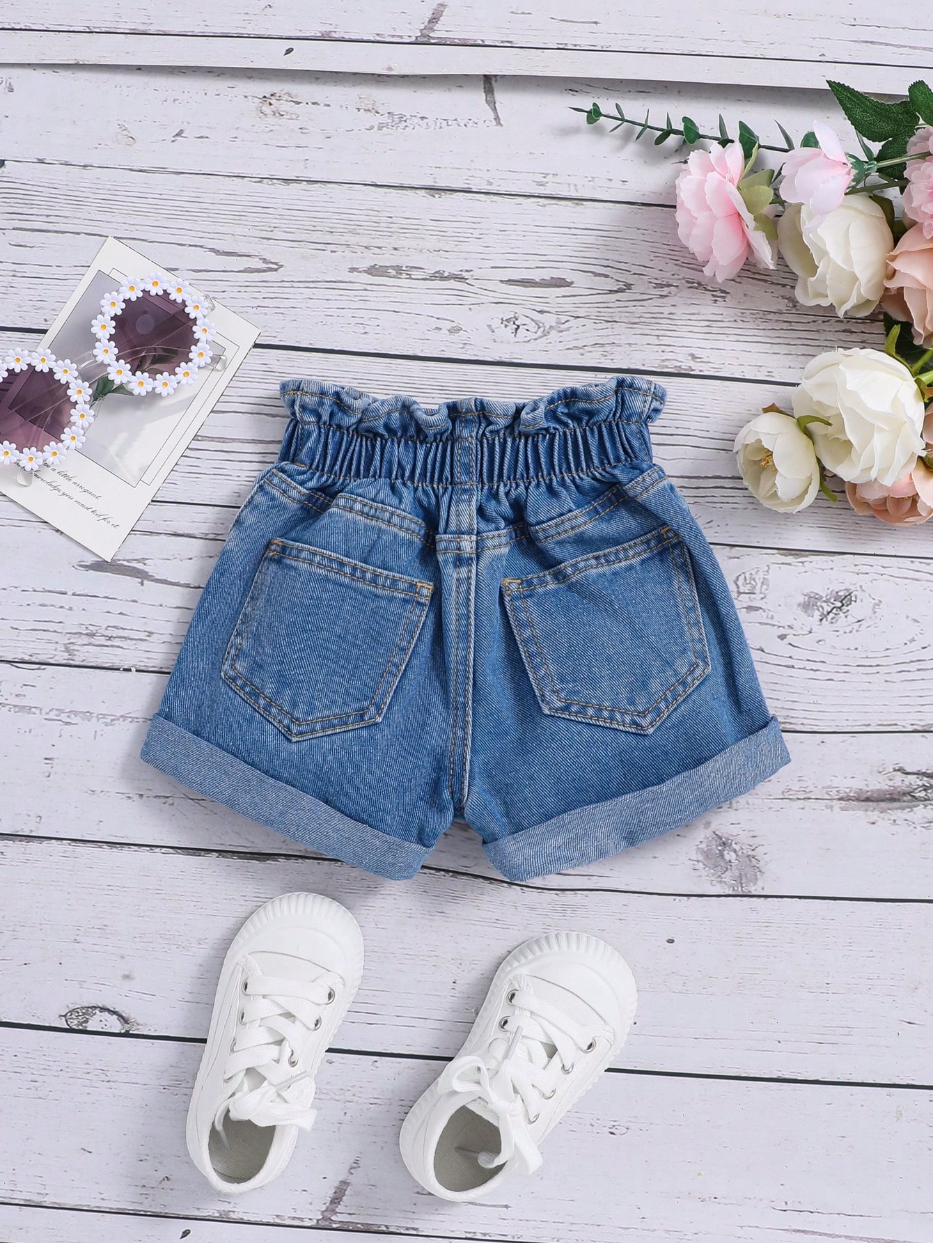 Young Girls Denim Shorts