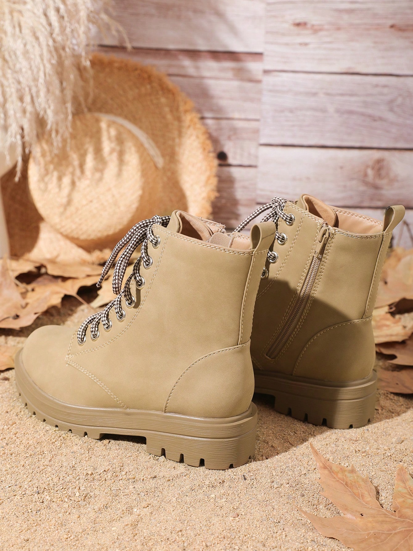 In Khaki Women Ankle Boots & Booties