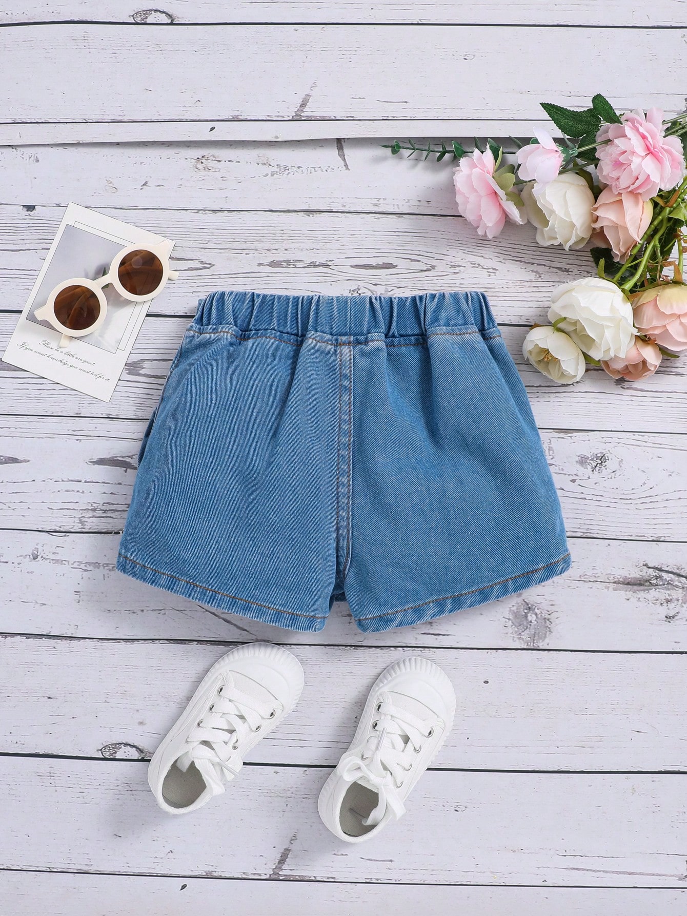 Young Girls Denim Shorts