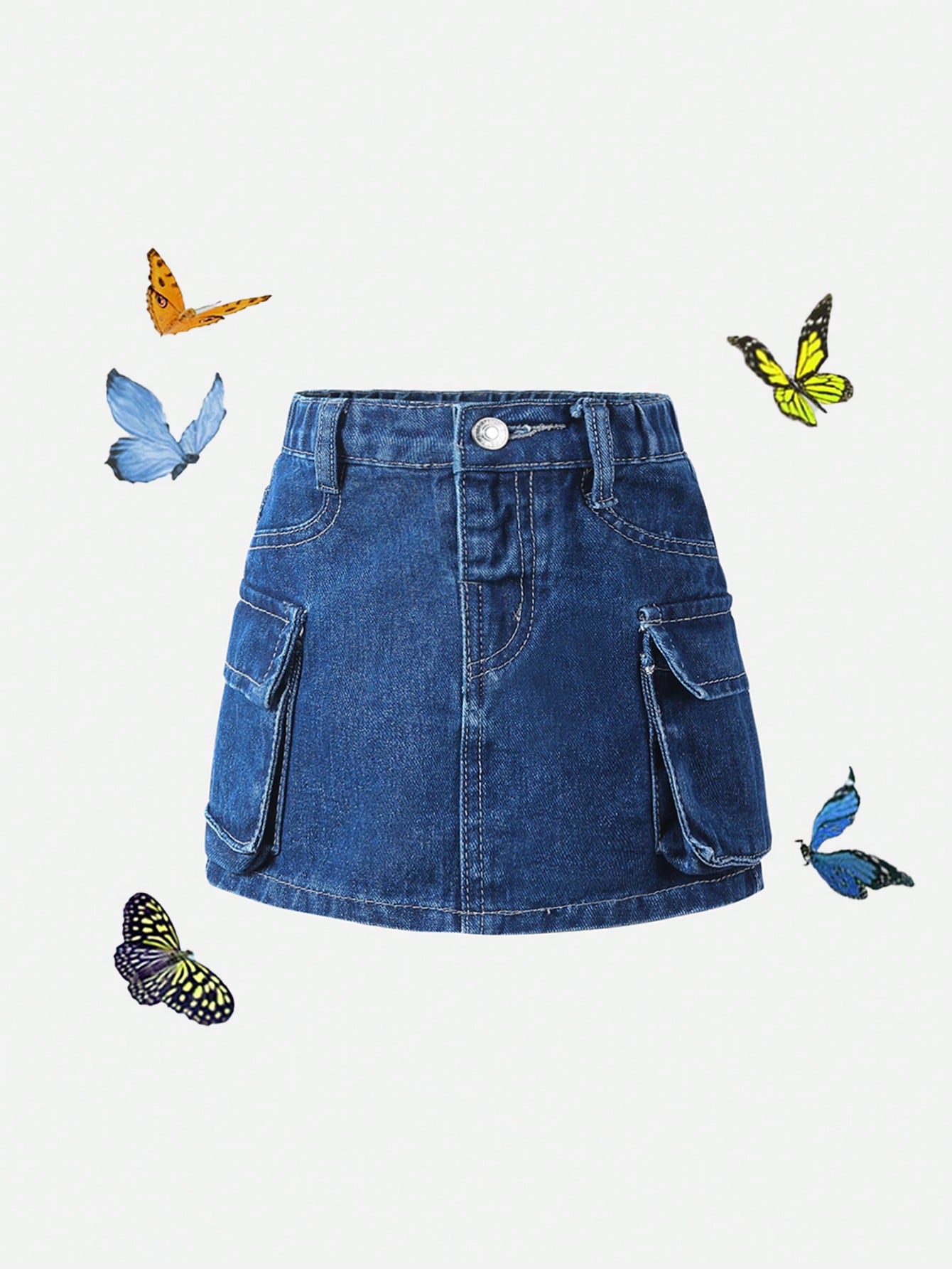 Young Girls Denim Skirts