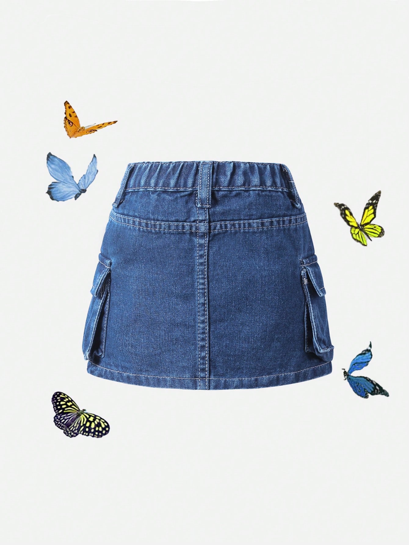 Young Girls Denim Skirts