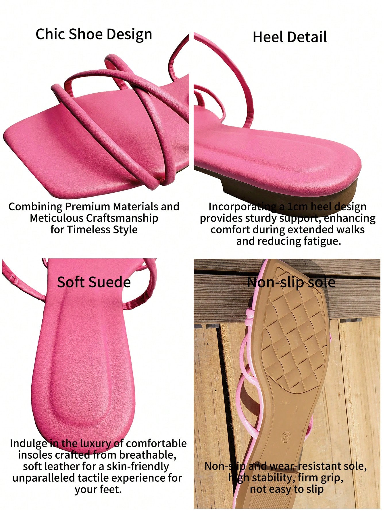 In Hot Pink Women Sandals