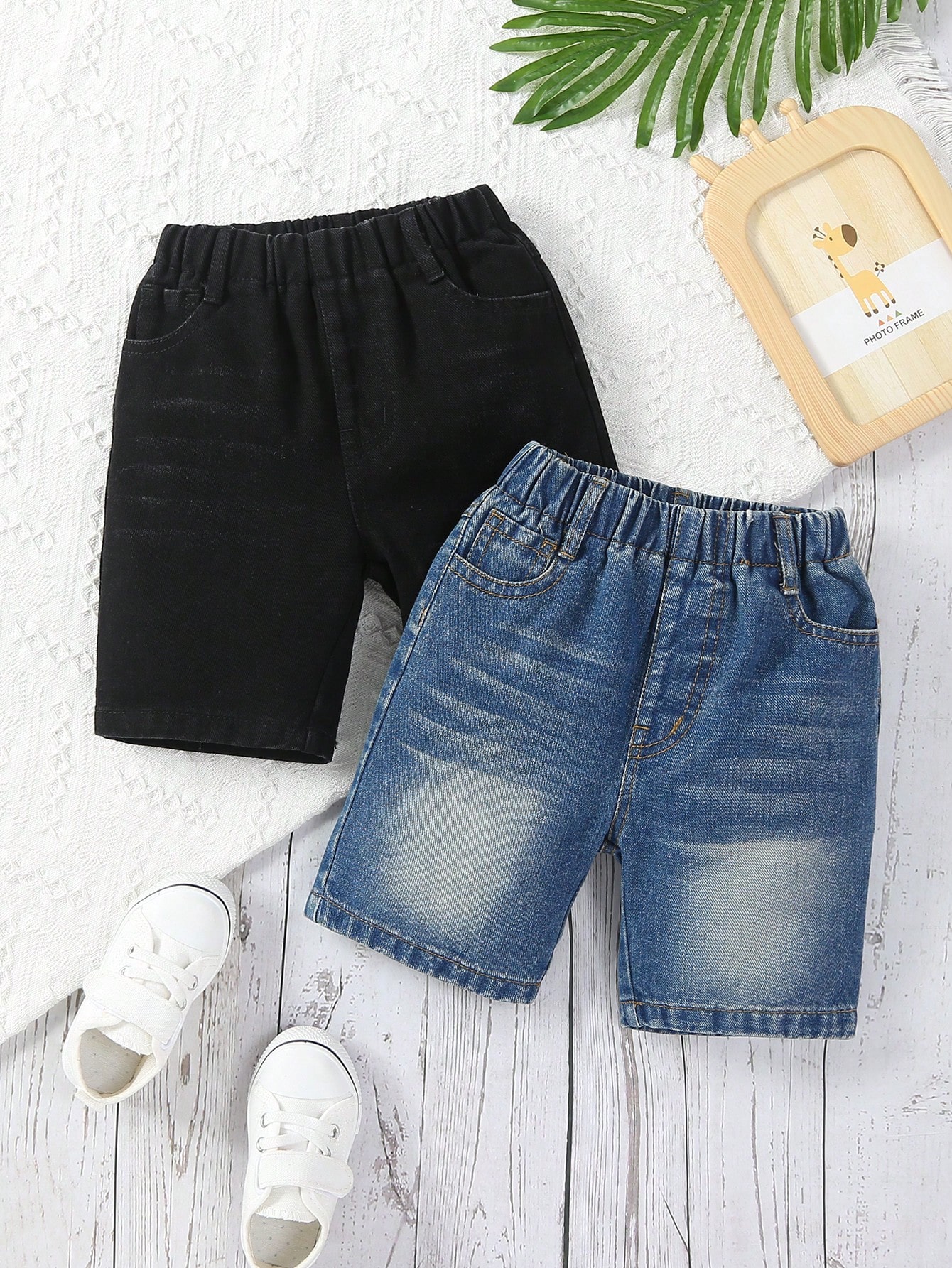 Young Boys Denim Shorts