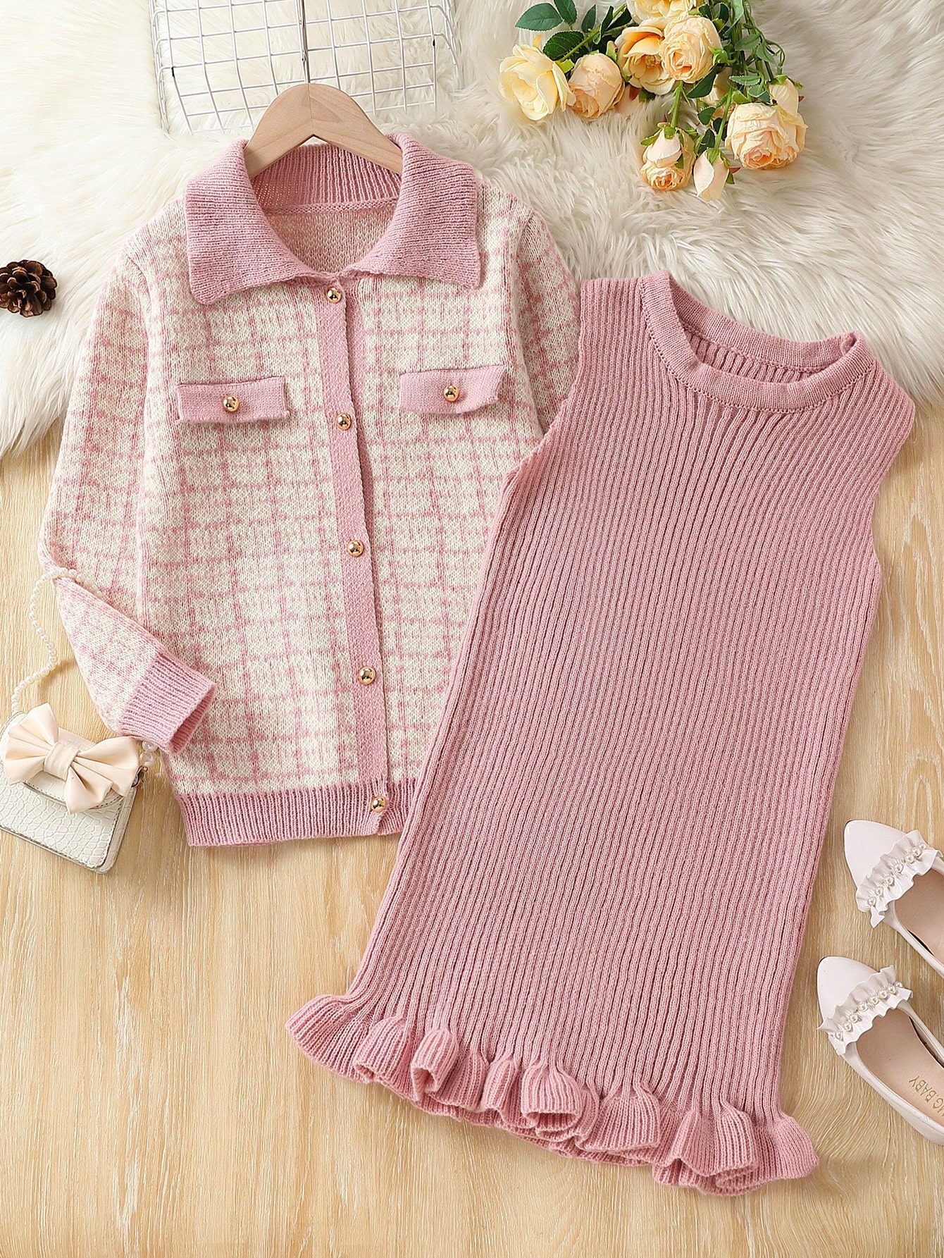 Young Girls Sweater Co-ords